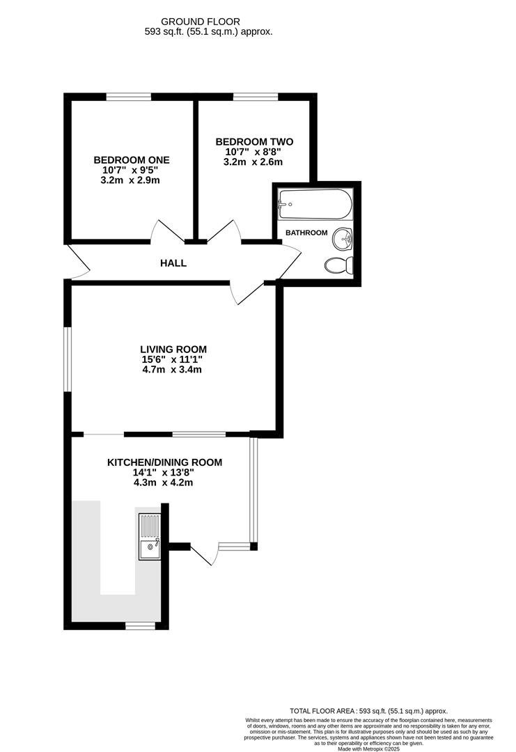 11, Spa Avenue, Weymouth floorplan