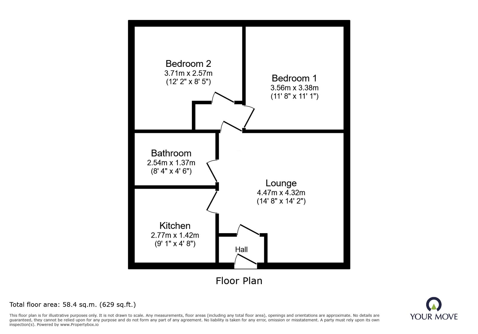 25, Gate Croft, Hertfordshire floorplan