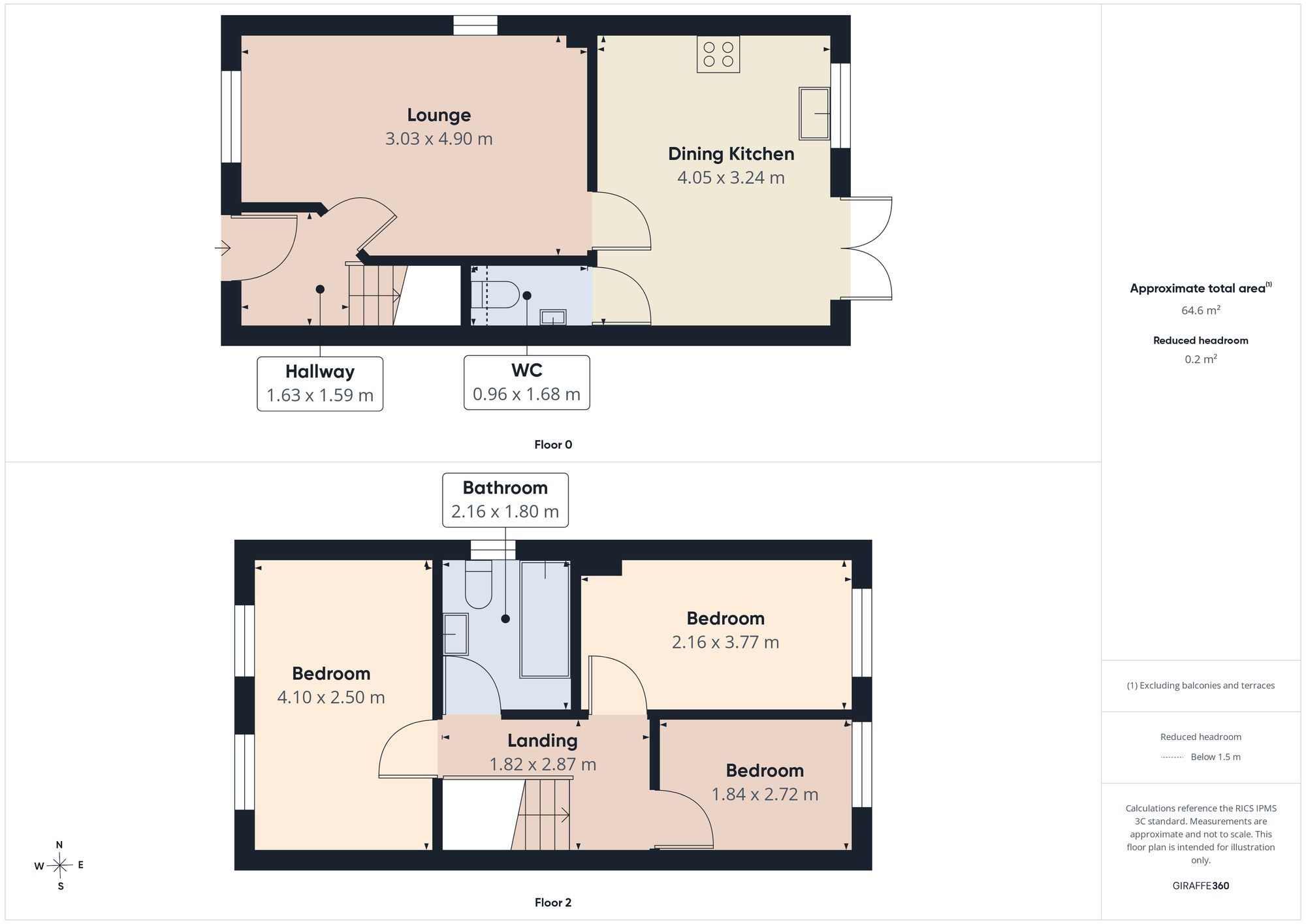 13 Cuthbert Park, Chester Le Street floorplan