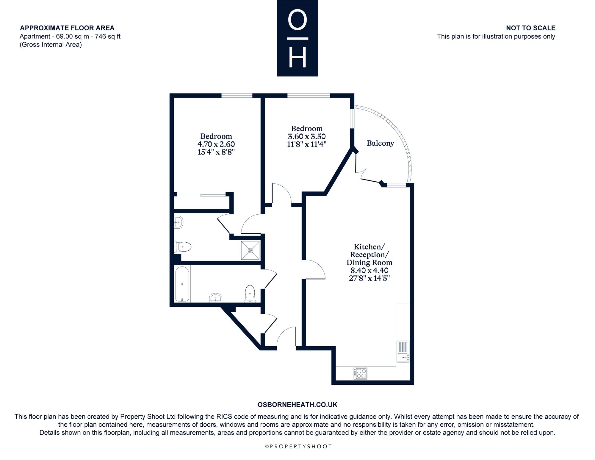 Apt 14, Urbis Wolf Lane, Windsor floorplan