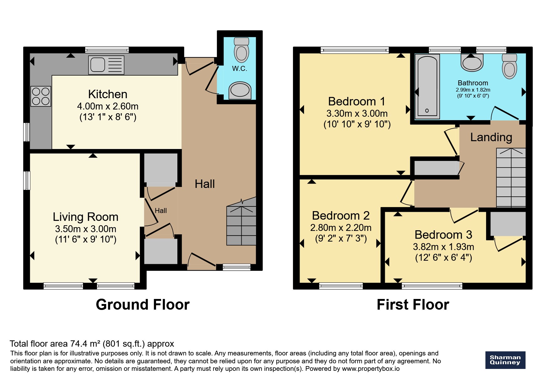 5, Pilton Close, Peterborough floorplan