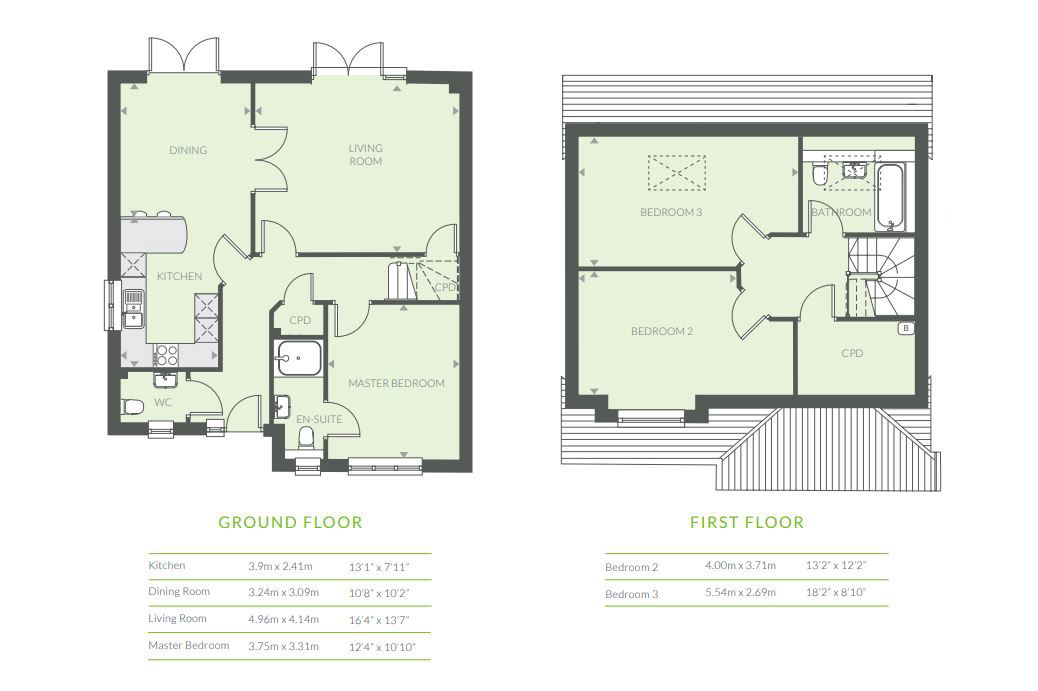 The Holly Plot 64, Dartington floorplan