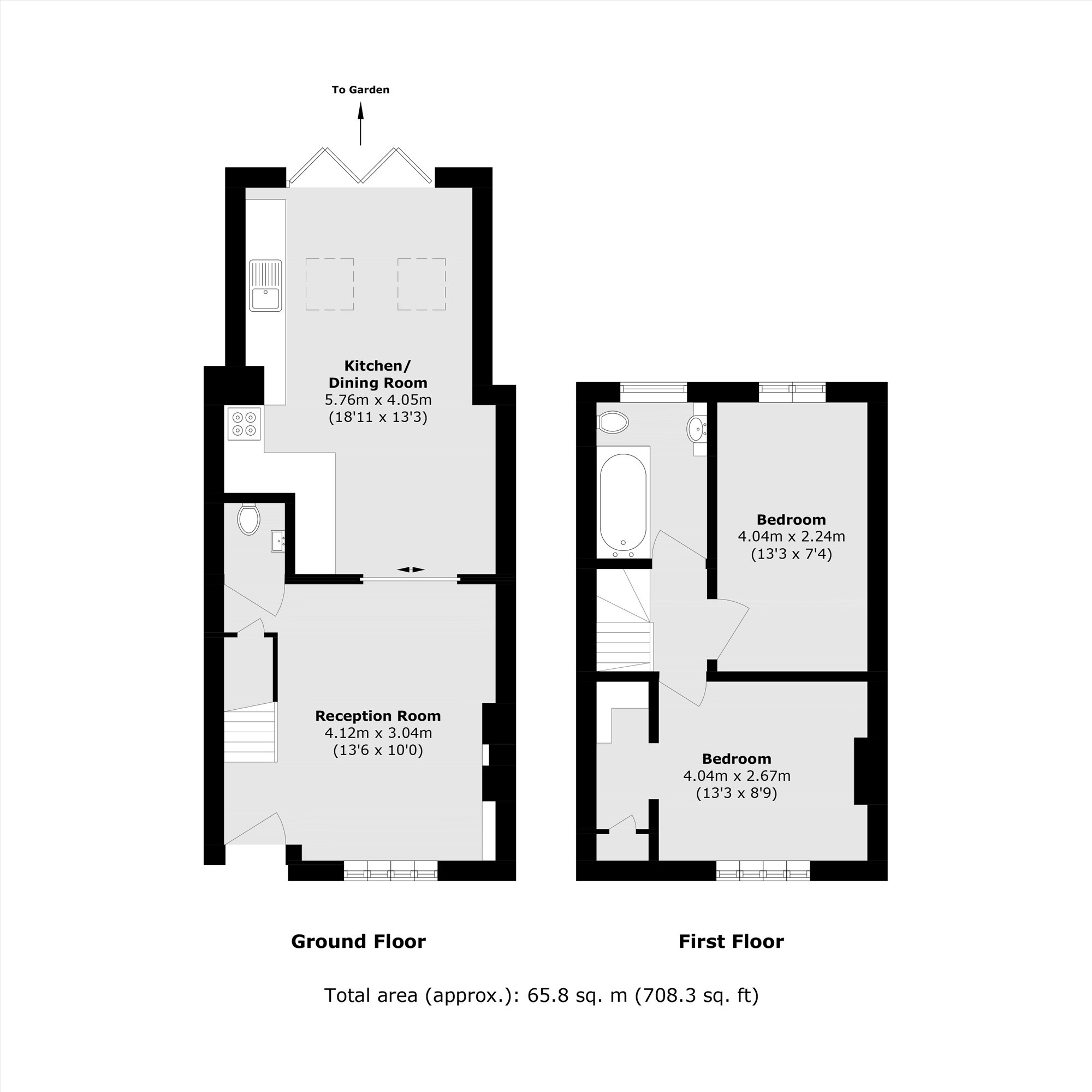 17, Lessingham Avenue, London floorplan