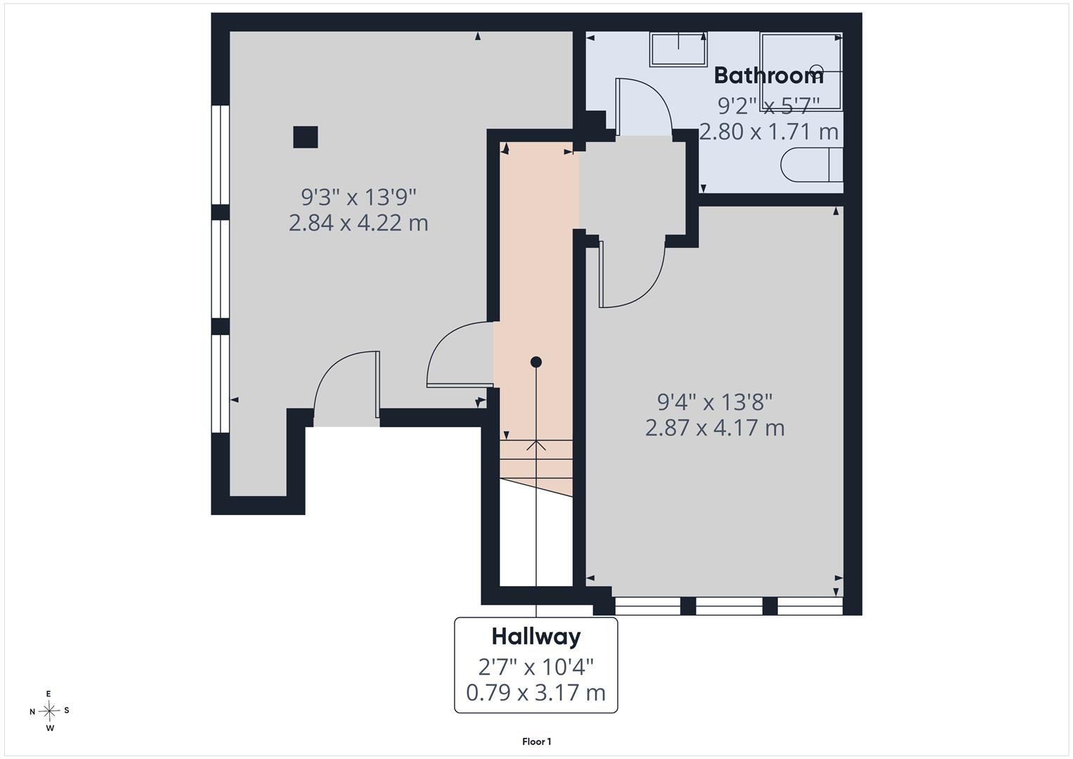 Apartment 3, Print House, 11, Chapel Lane, Hull floorplan
