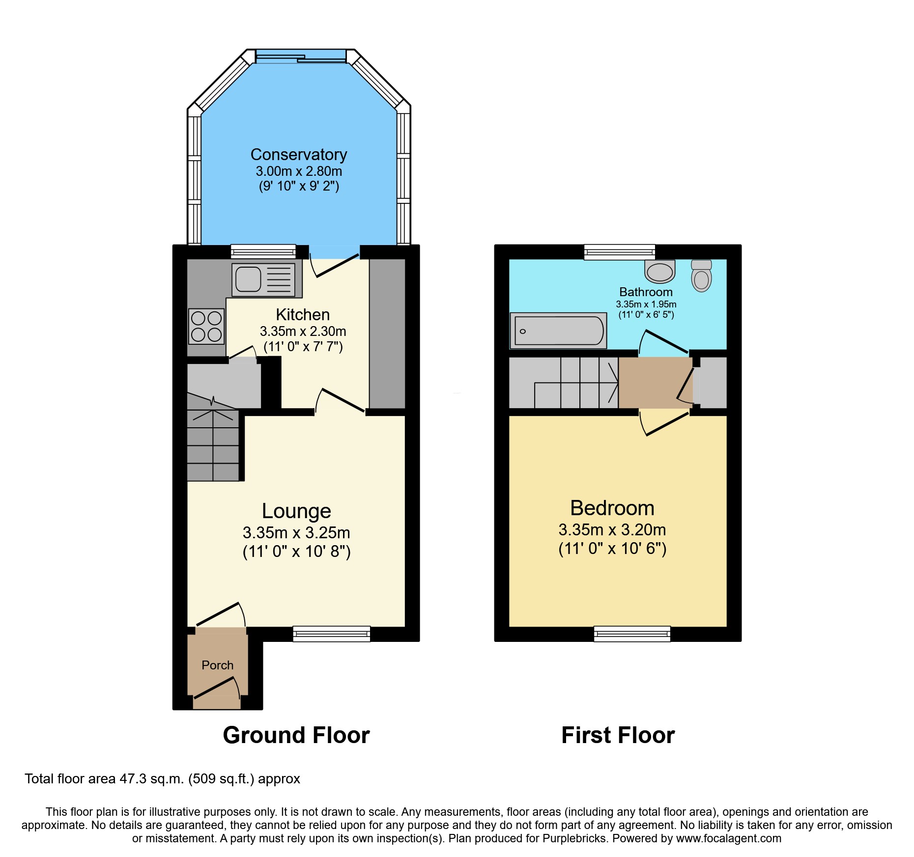 88, Braemar Gardens, Slough floorplan