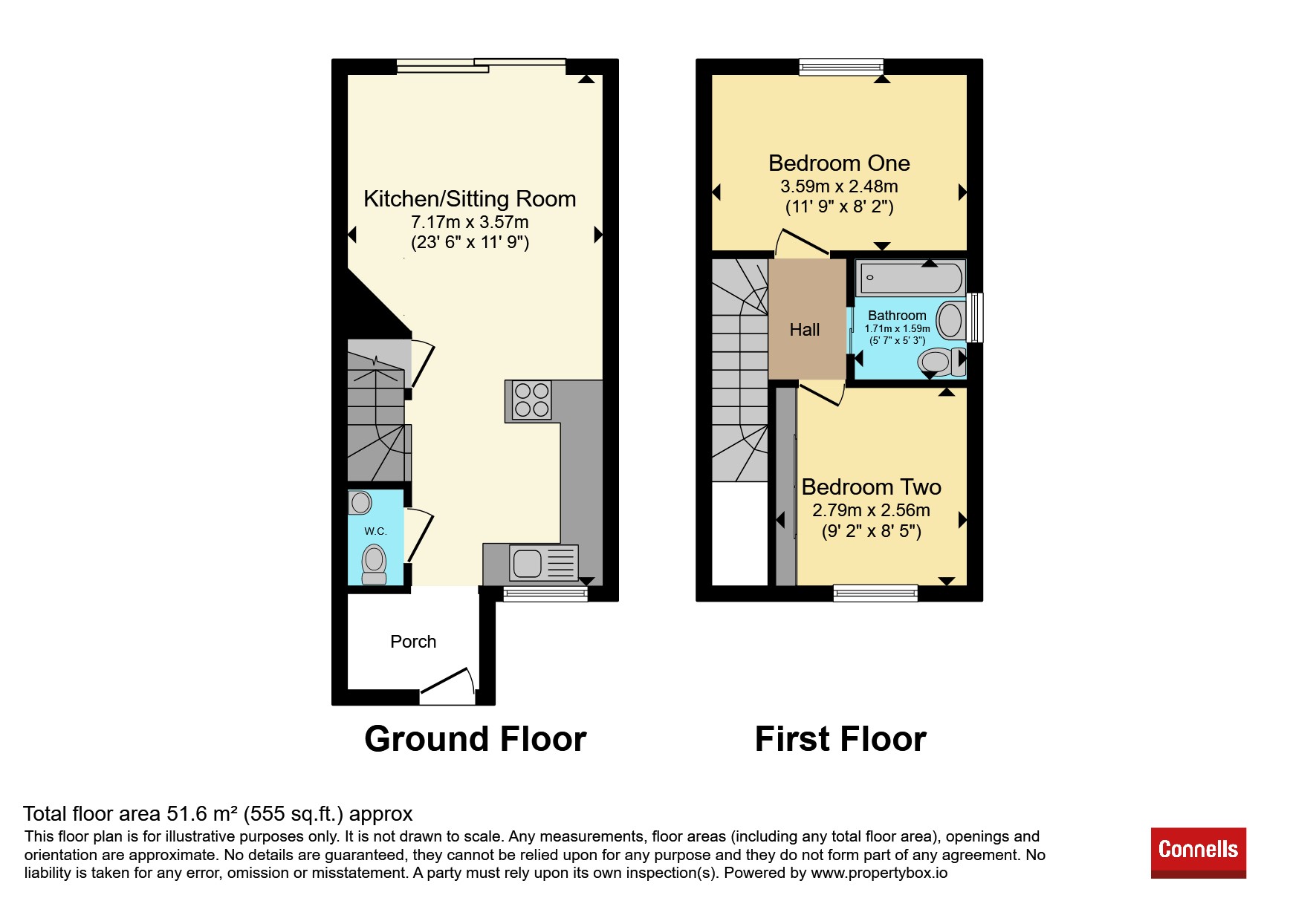 28, Powderham Avenue, WORCESTER floorplan