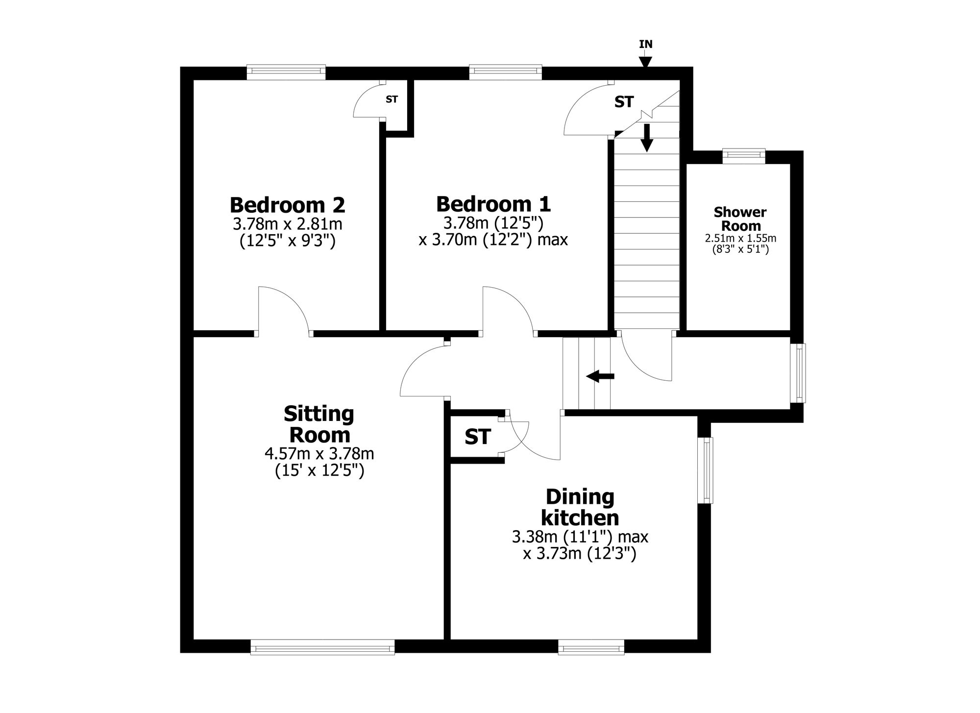 40 Mansionhouse Road, Falkirk floorplan