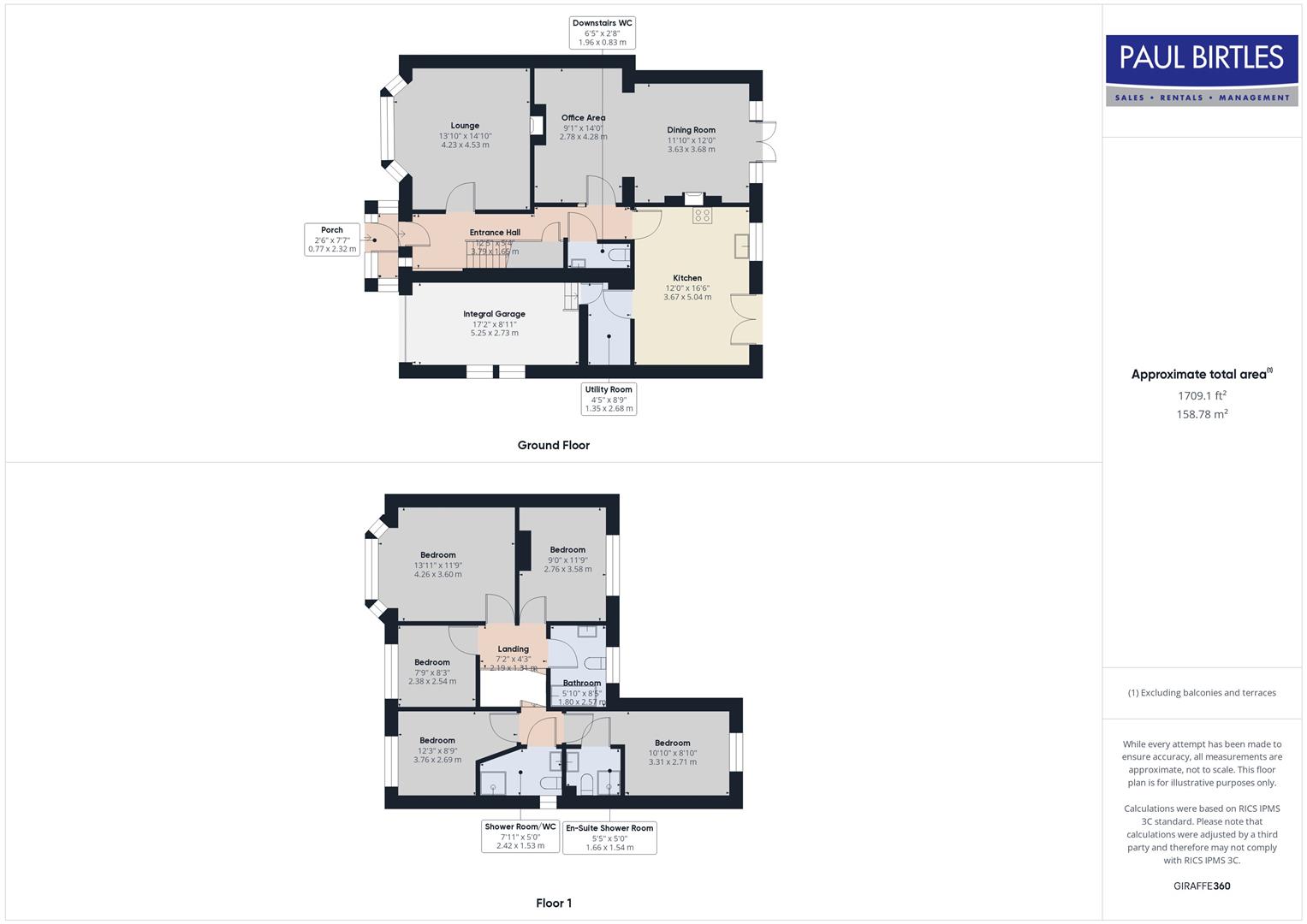52, Green Drive, Timperley floorplan