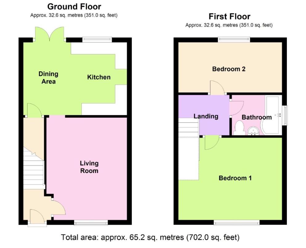 26, Oak Drive, Brough floorplan