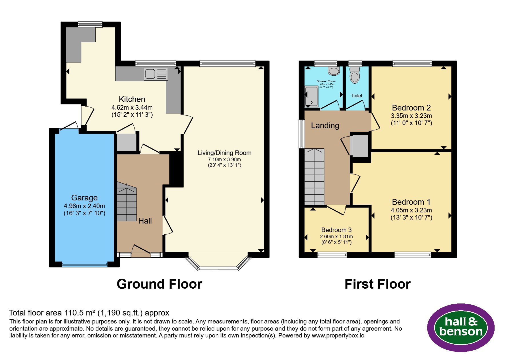 6, Monyash Way, Belper floorplan