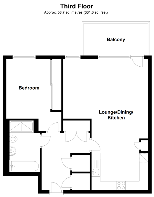 1 Bedrooms Flat for sale in Willow Close, Holborough Lakes, Kent ME6