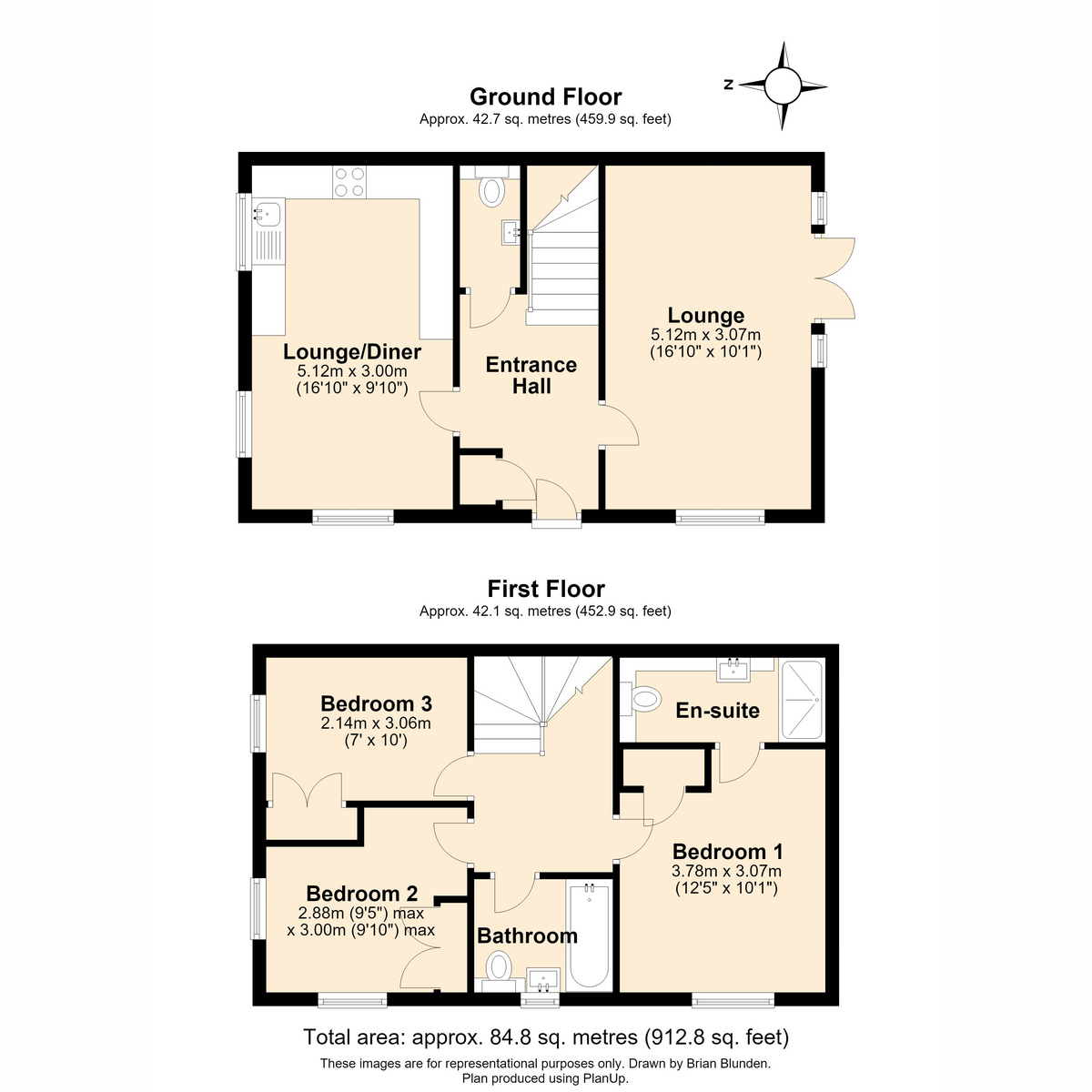 19, Jade Way, Crawley floorplan