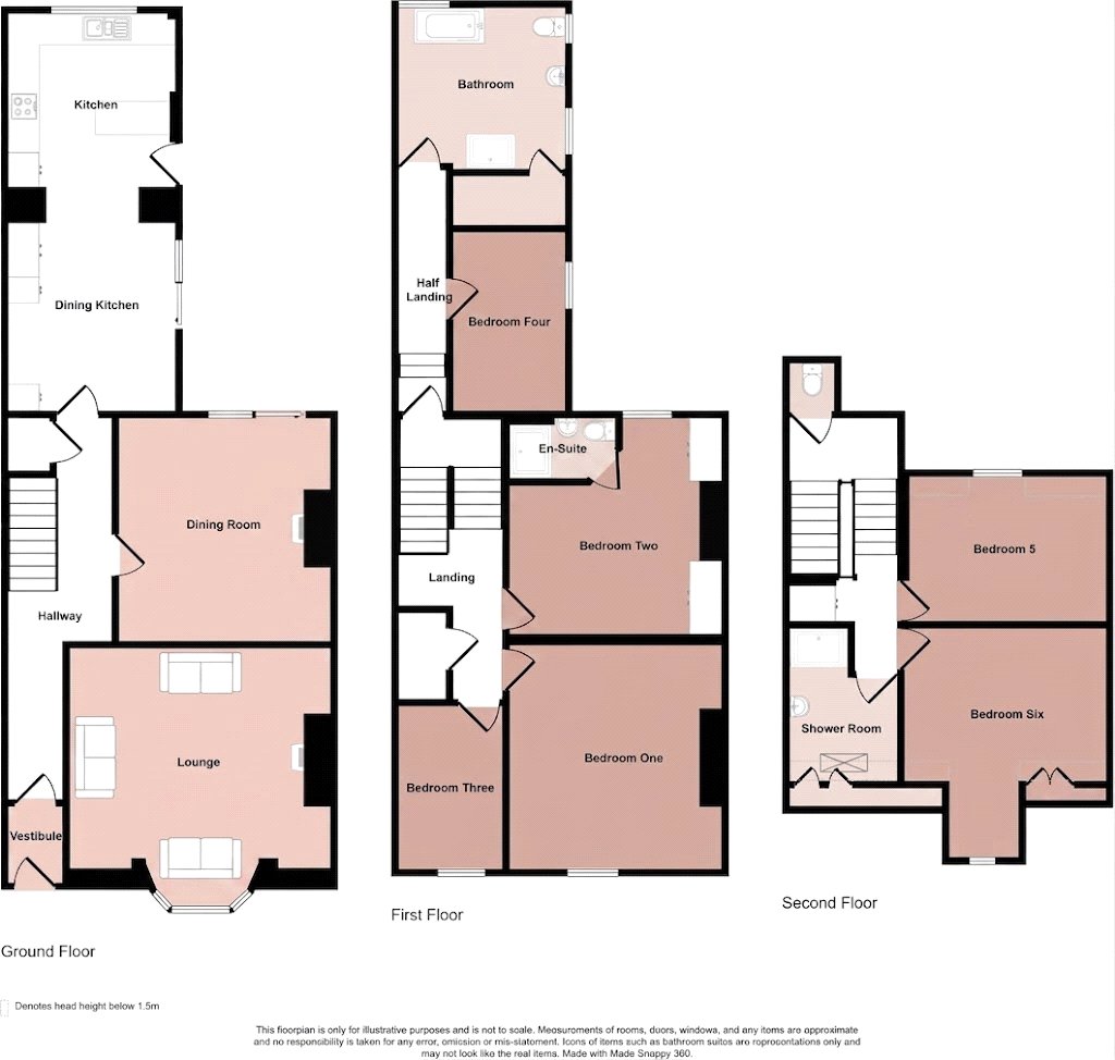 141, Whitley Road, Tyne and Wear floorplan