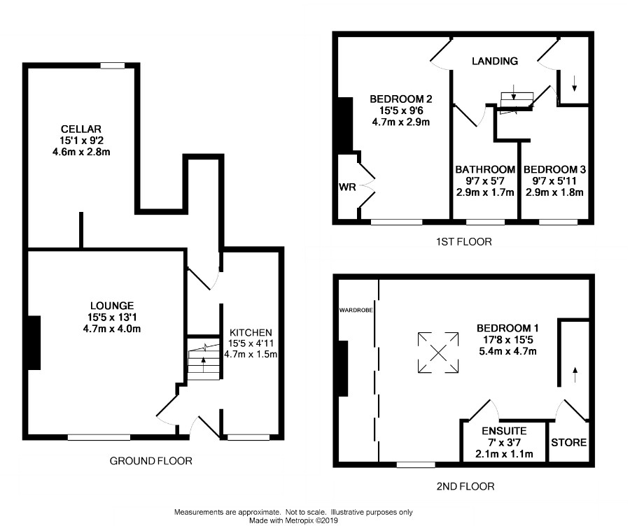 51, Mount Road, Huddersfield floorplan