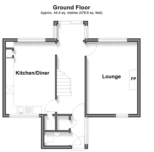 Walnut Way, Swanley floorplan