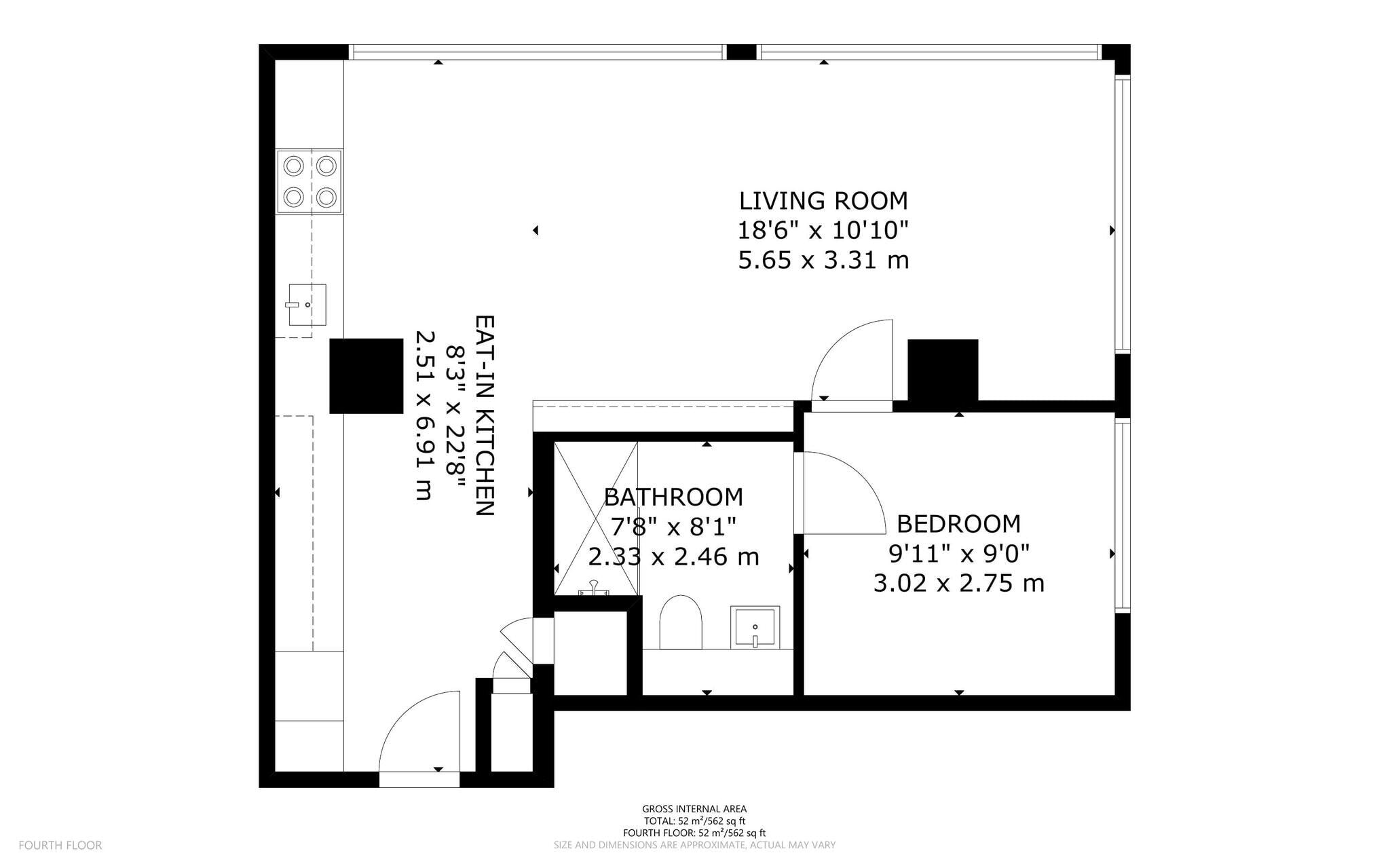 Highgate Hill, London floorplan