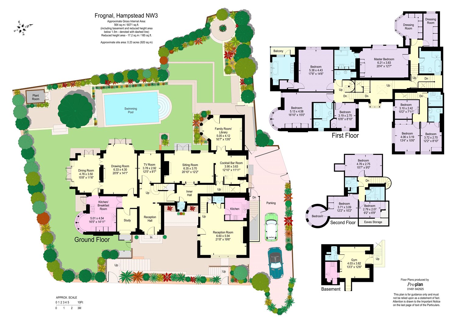 71, Frognal, London floorplan
