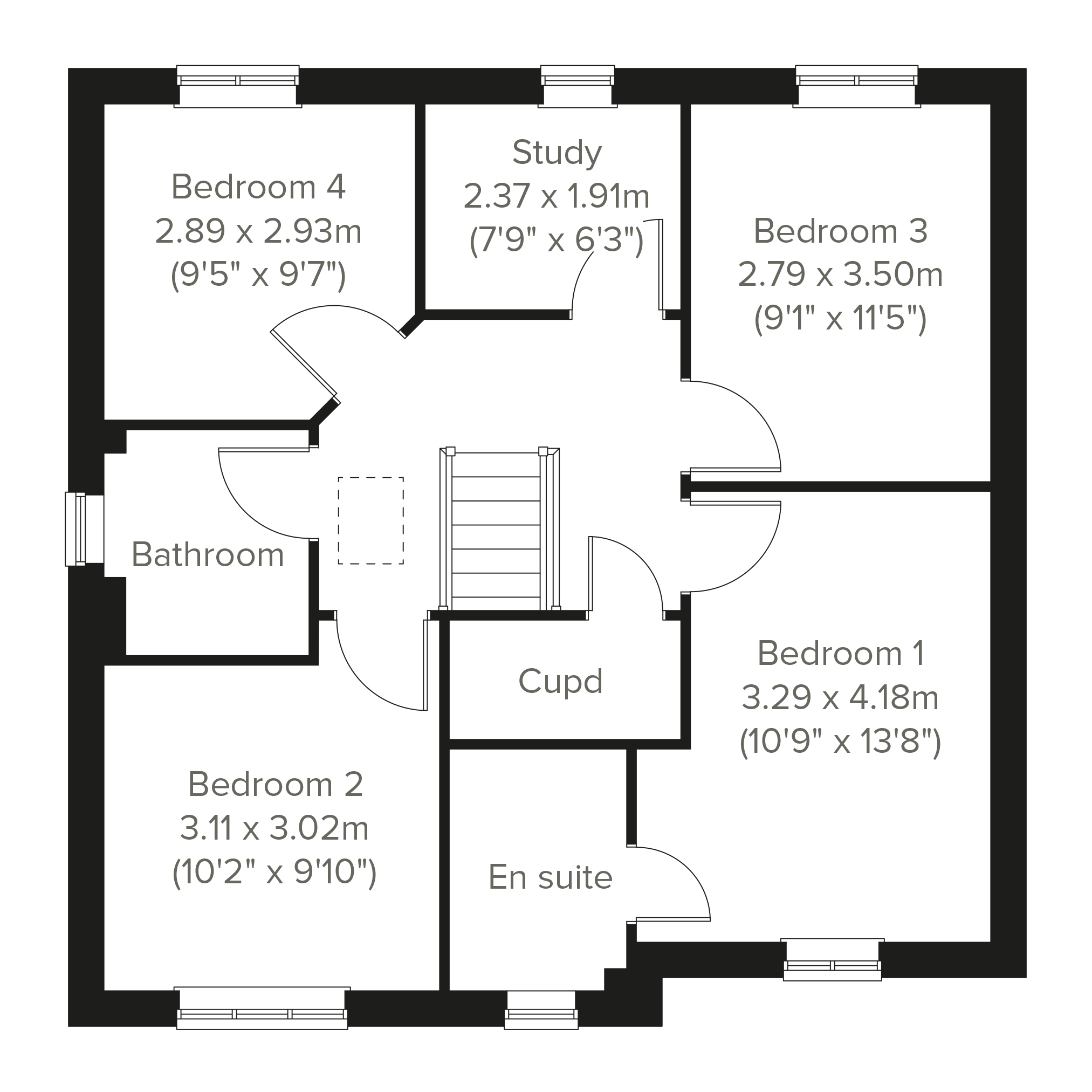 127, Claxton Farm, Hartlepool floorplan