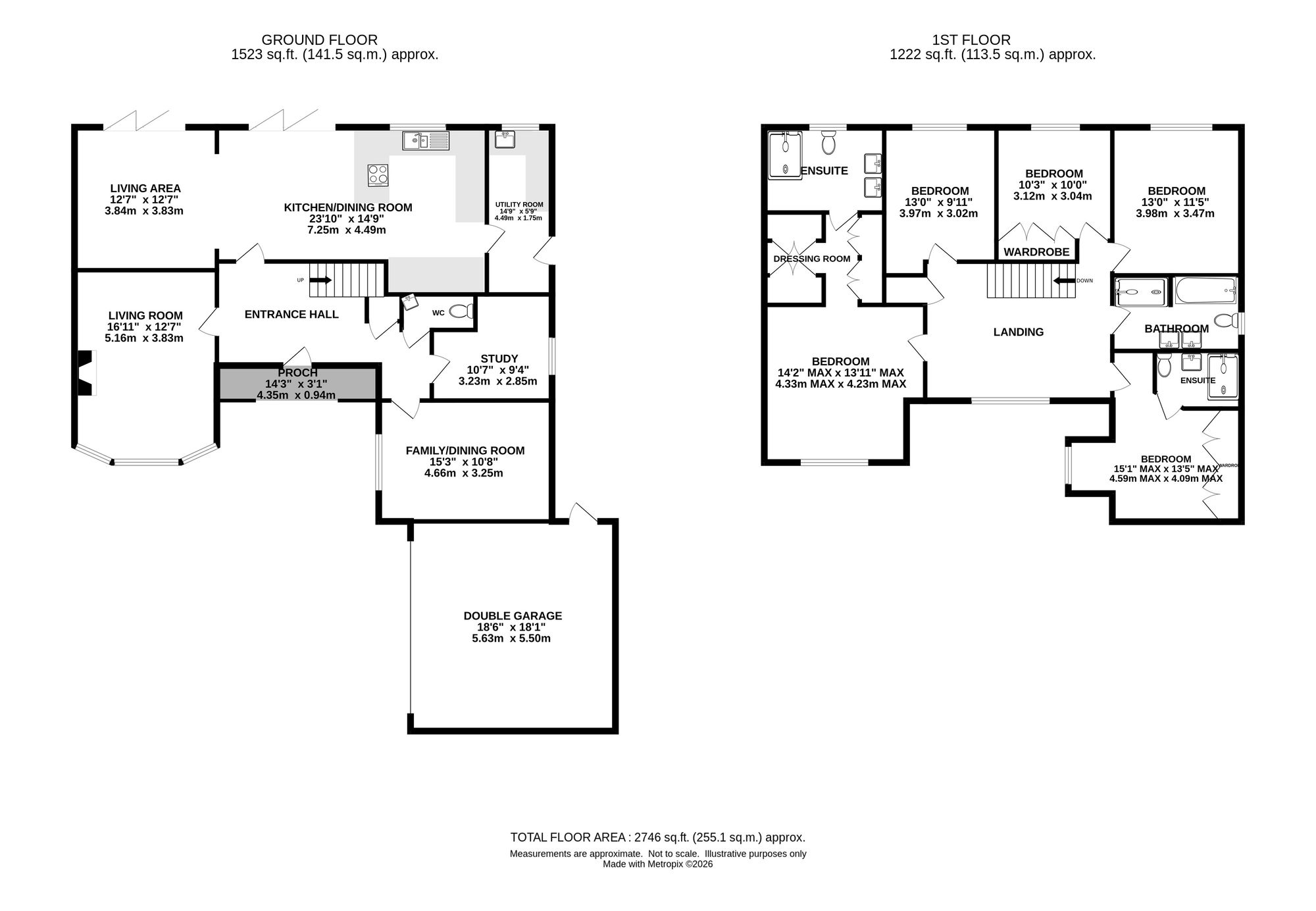 24 Lawrence Way, Knutsford floorplan