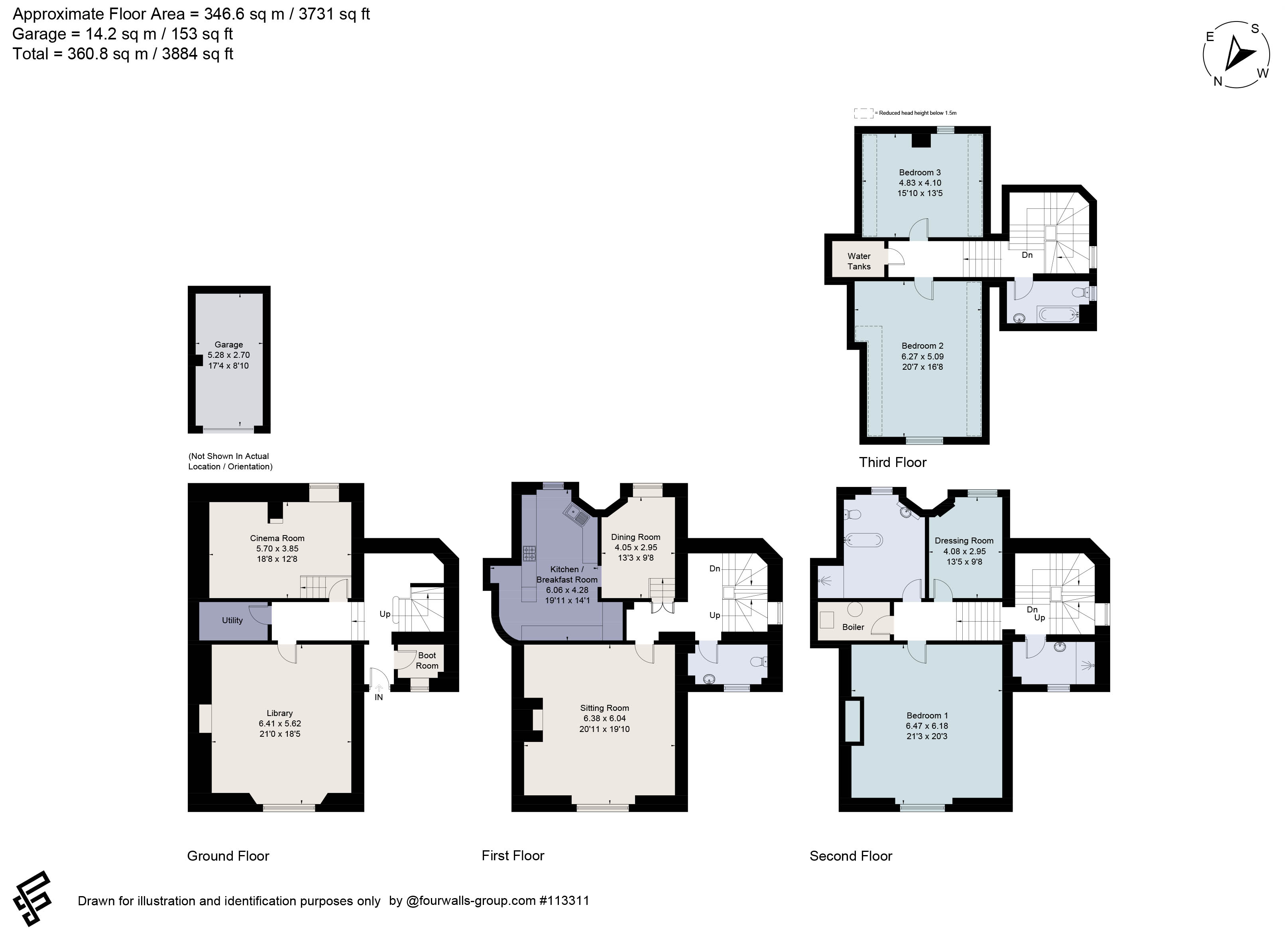 8 Hurn Court,, Hurn Court Lane, Christchurch floorplan