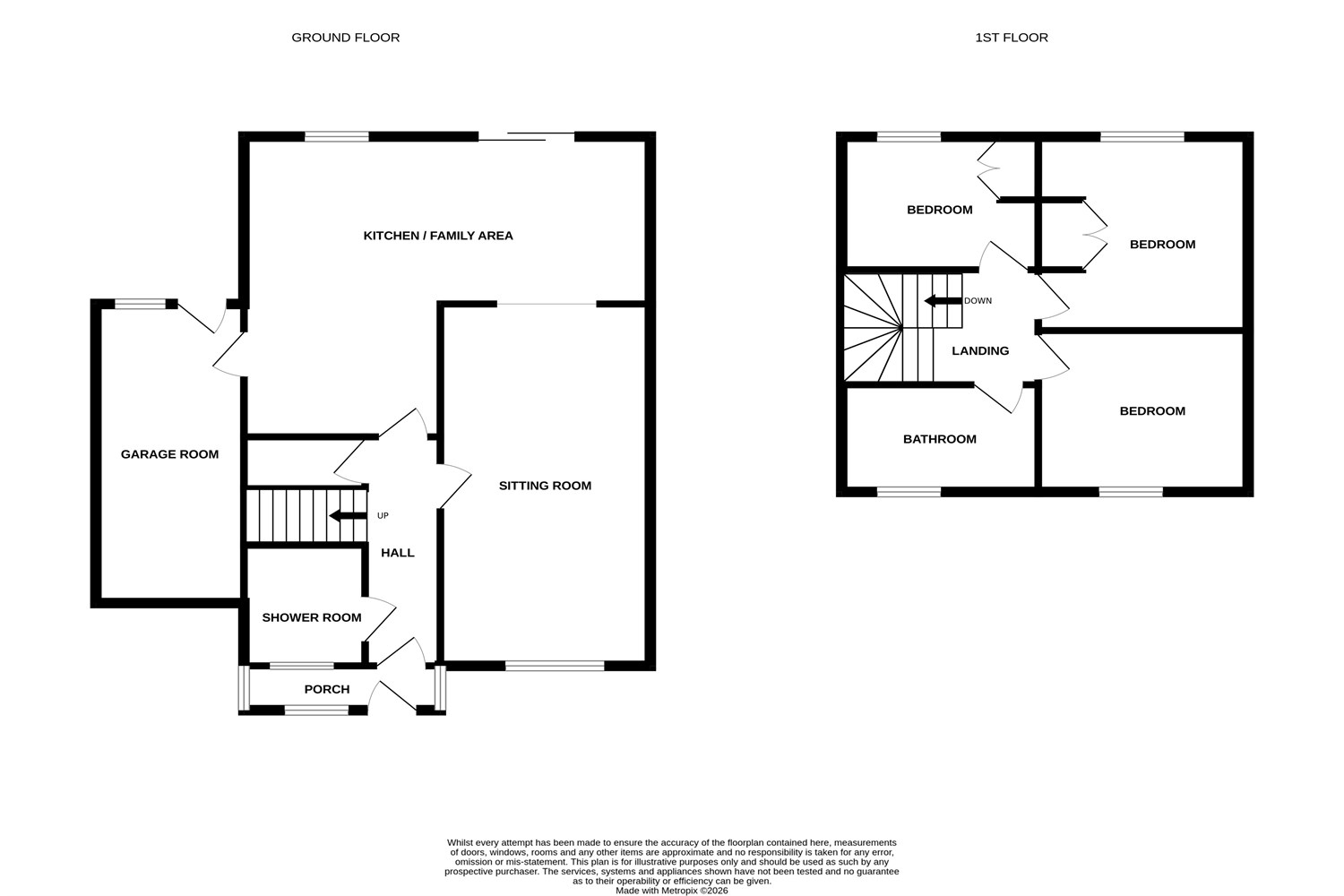 4, Hollycroft, Great Baddow, Chelmsford floorplan