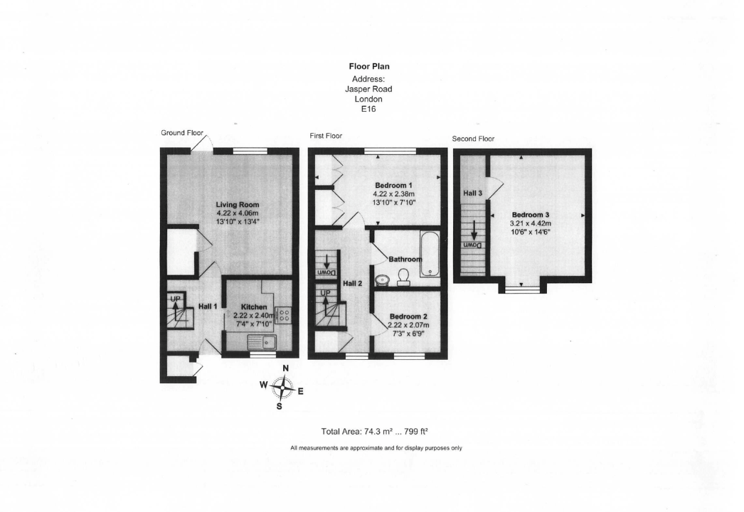 46, Jasper Road, London floorplan