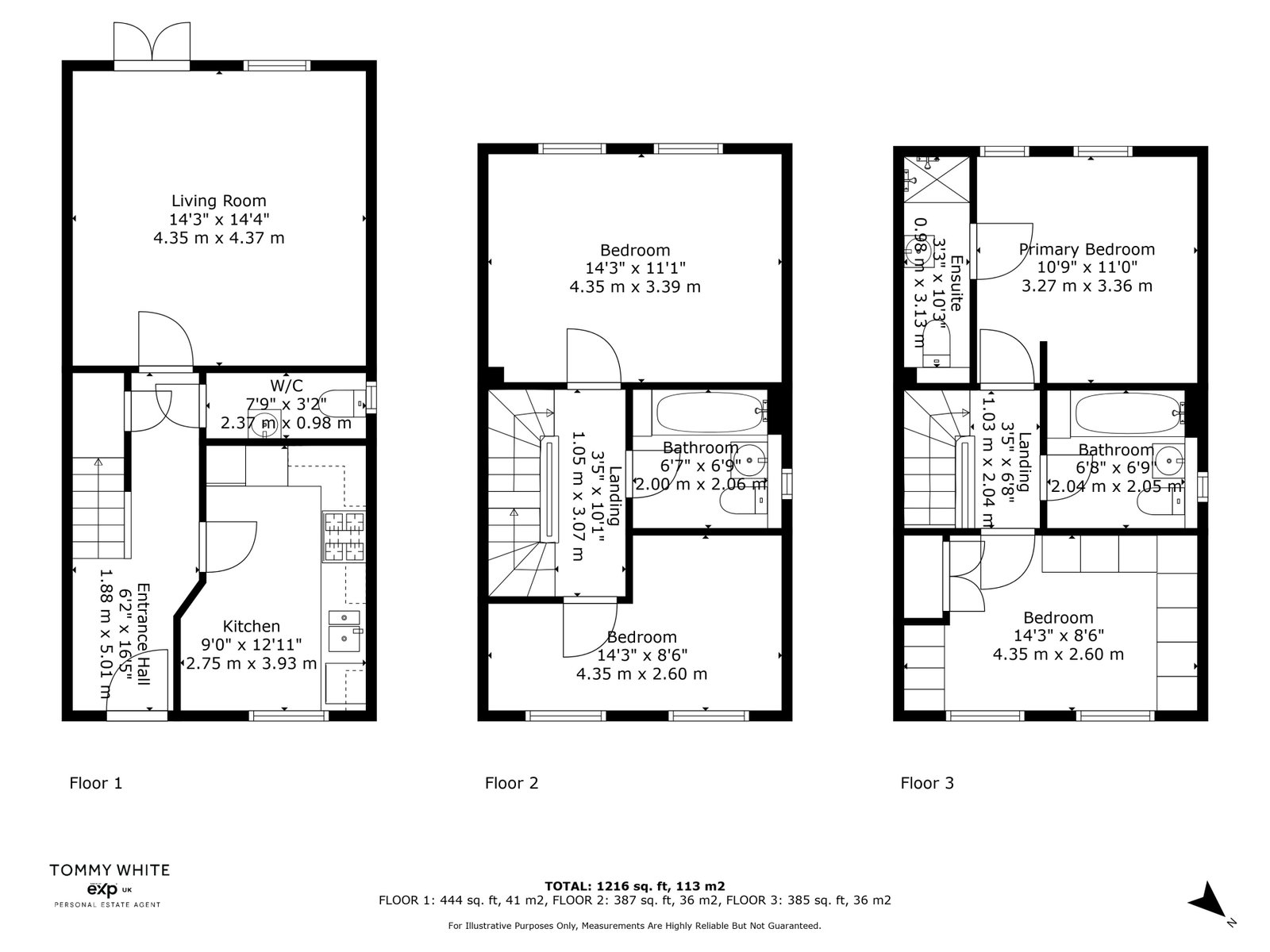 18, Handyside Close, Manchester floorplan