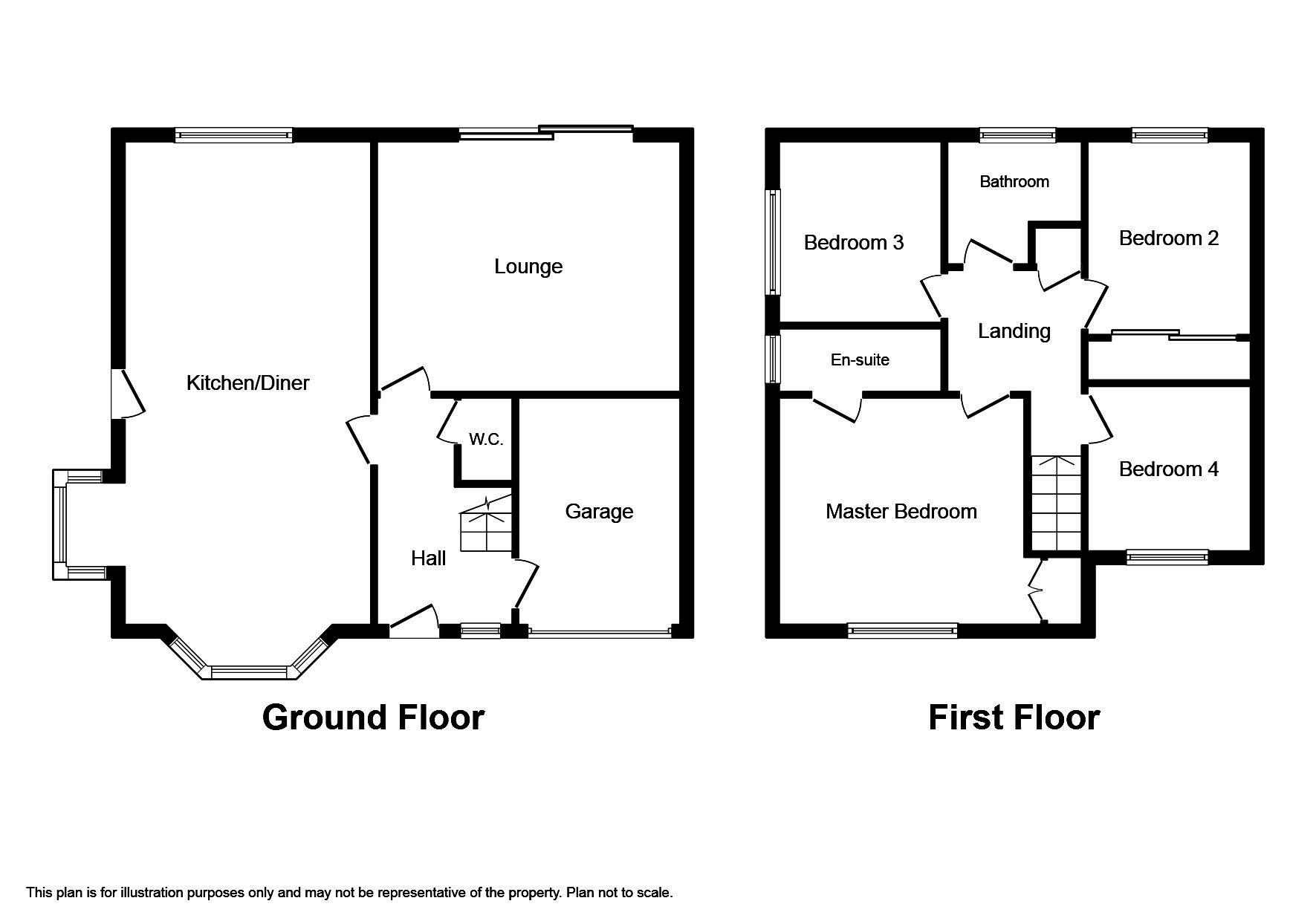 4 Bedrooms Detached house for sale in Rhodfa Peris, Prestatyn LL19