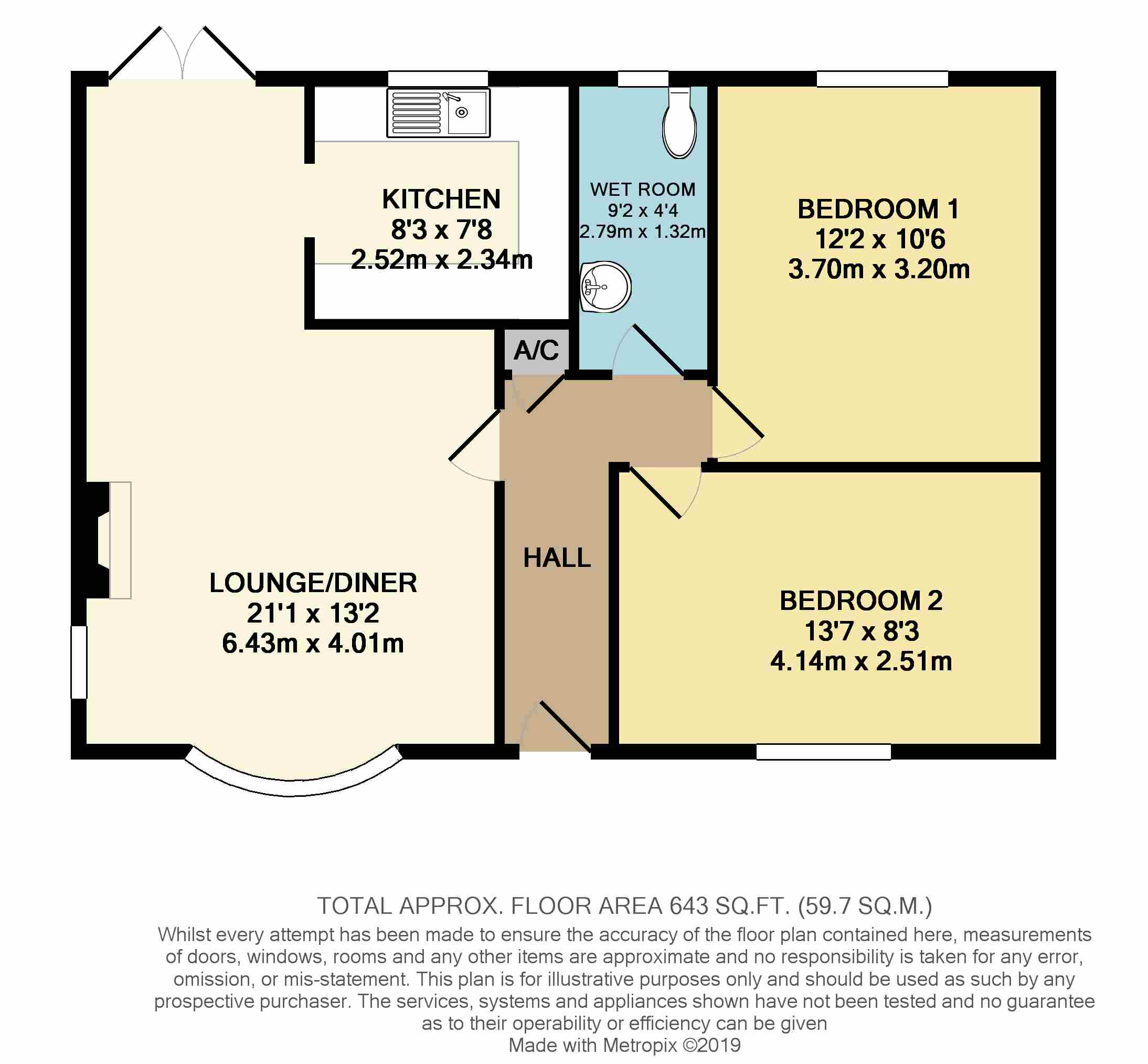 2 Bedrooms Detached bungalow for sale in Admirals Walk, Littlehampton BN17