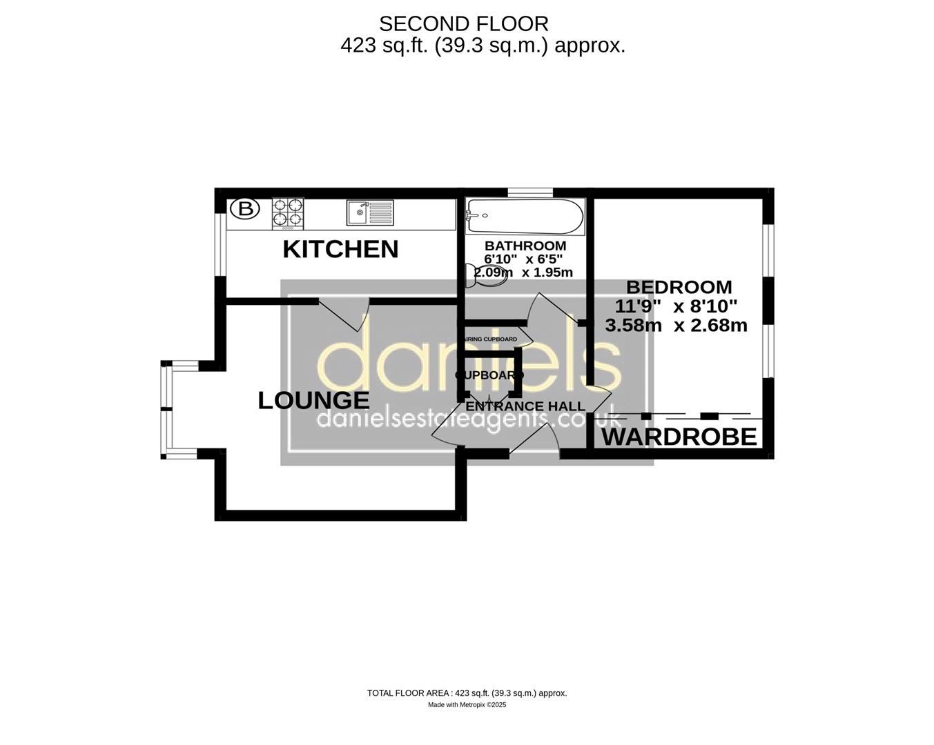 72, Alliance Close, Middlesex floorplan