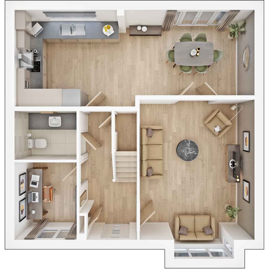 "The Sunford Plot 148" at Dryleaze, Yate, Bristol BS37, 4 bedroom