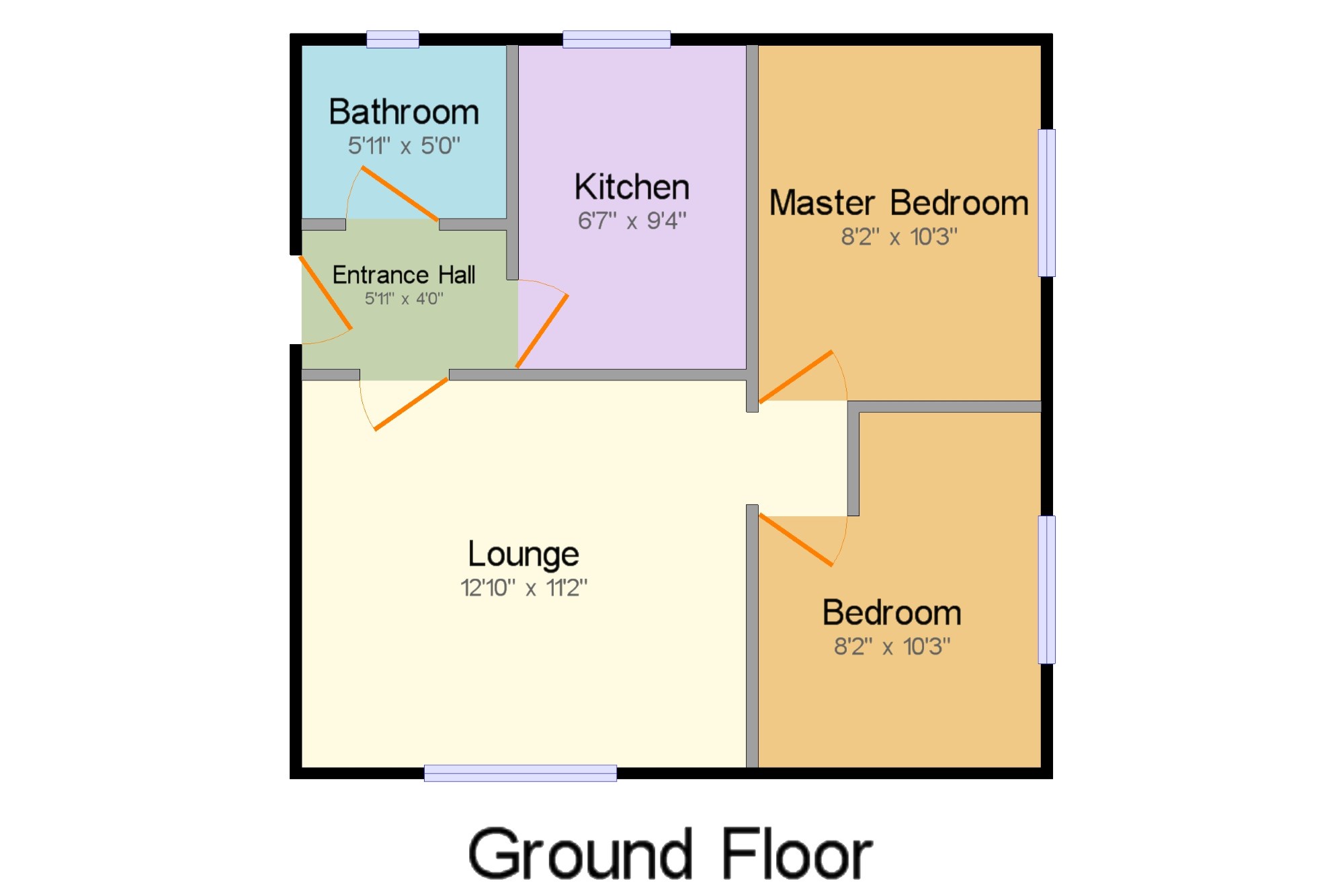 2 Bedrooms Flat for sale in Grange Court, Middlefields, Letchworth Garden City, Hertfordshire SG6