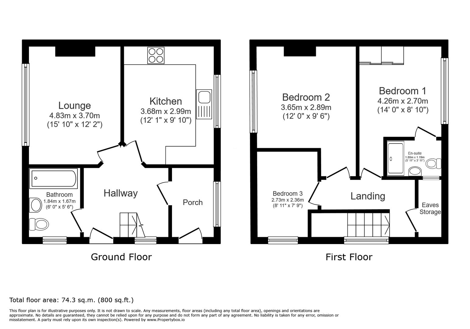 35, Sweet Briar Grove, London floorplan