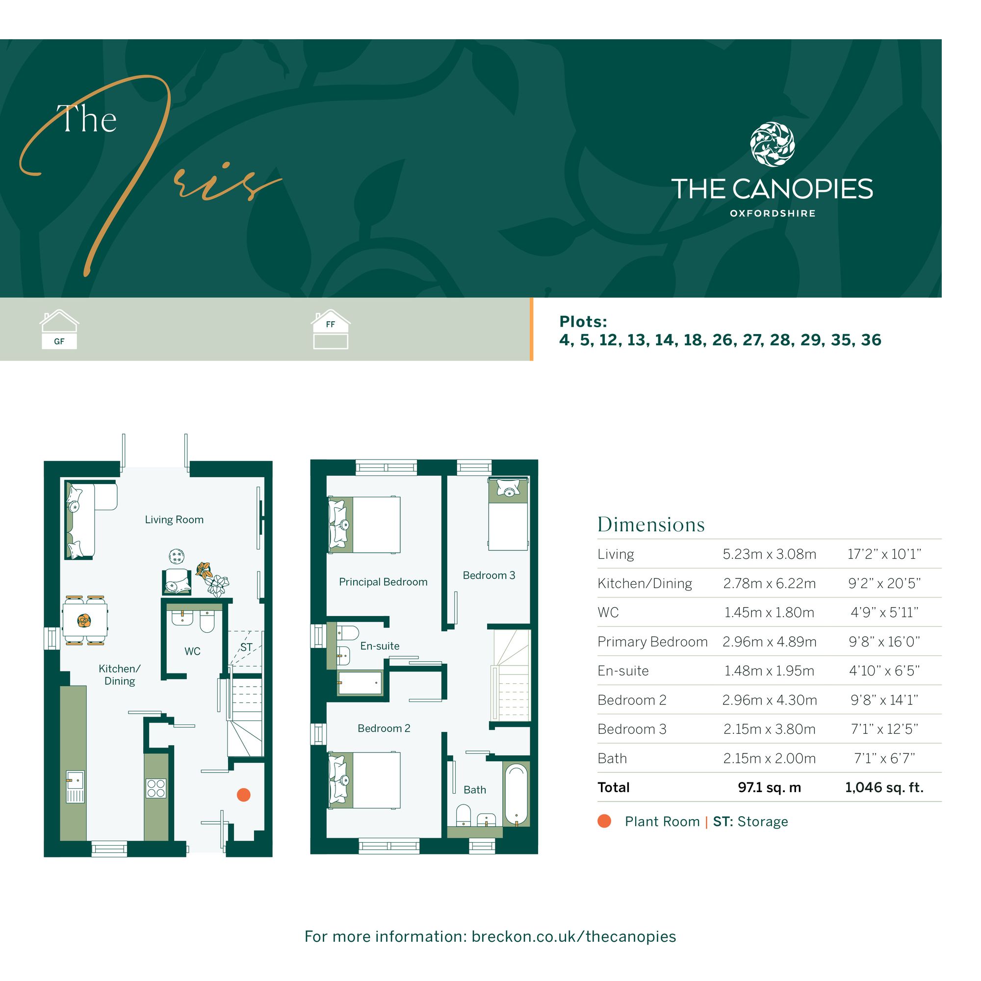 Plot 26 The Canopies, Milton Hill, Abingdon floorplan