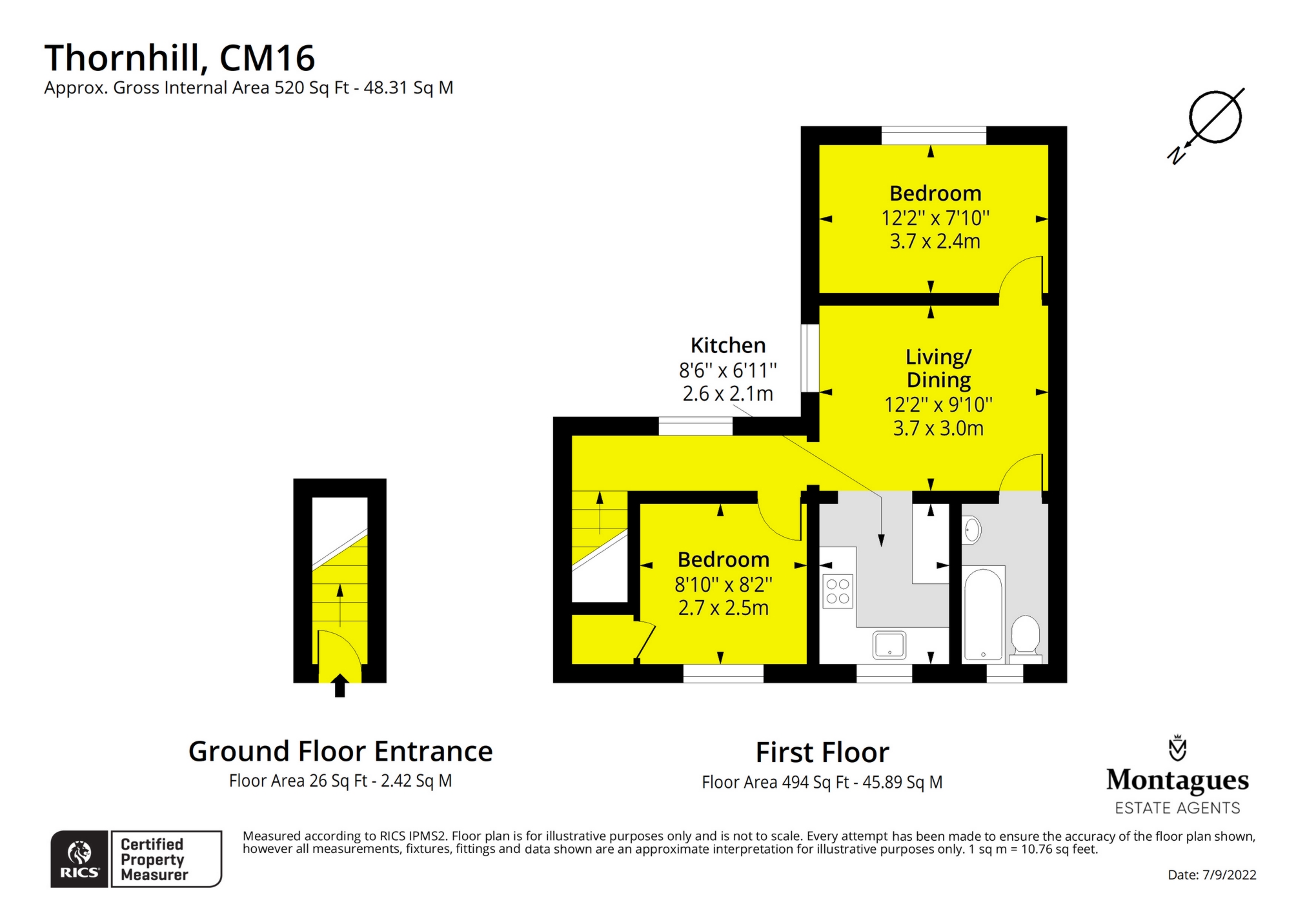 15D, Thornhill, Epping floorplan