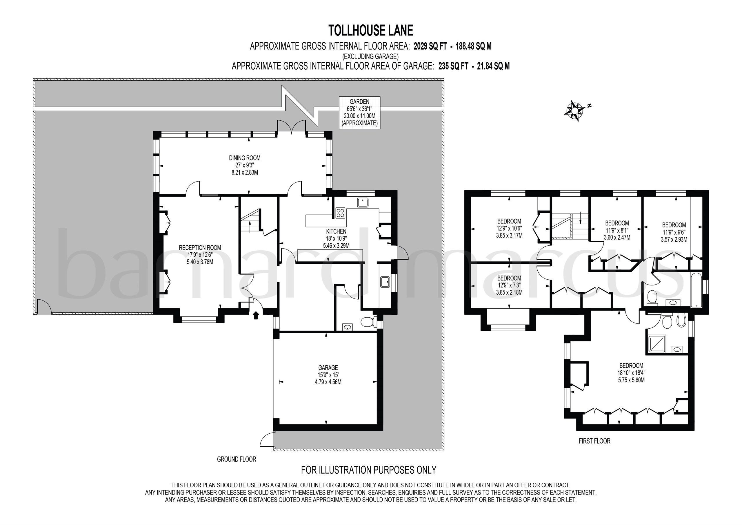 5 Bedrooms Detached house for sale in Tollhouse Lane, Wallington SM6