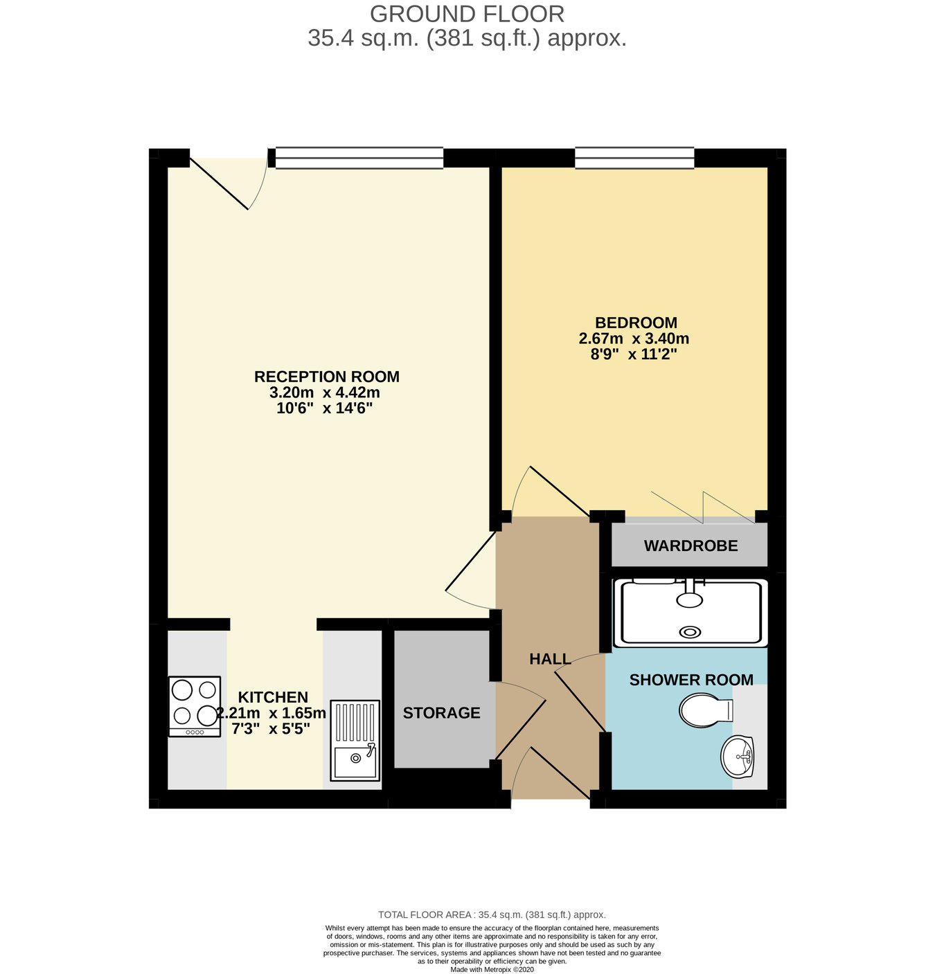 30 Homebush House, Kings Head Hill, CHINGFORD floorplan