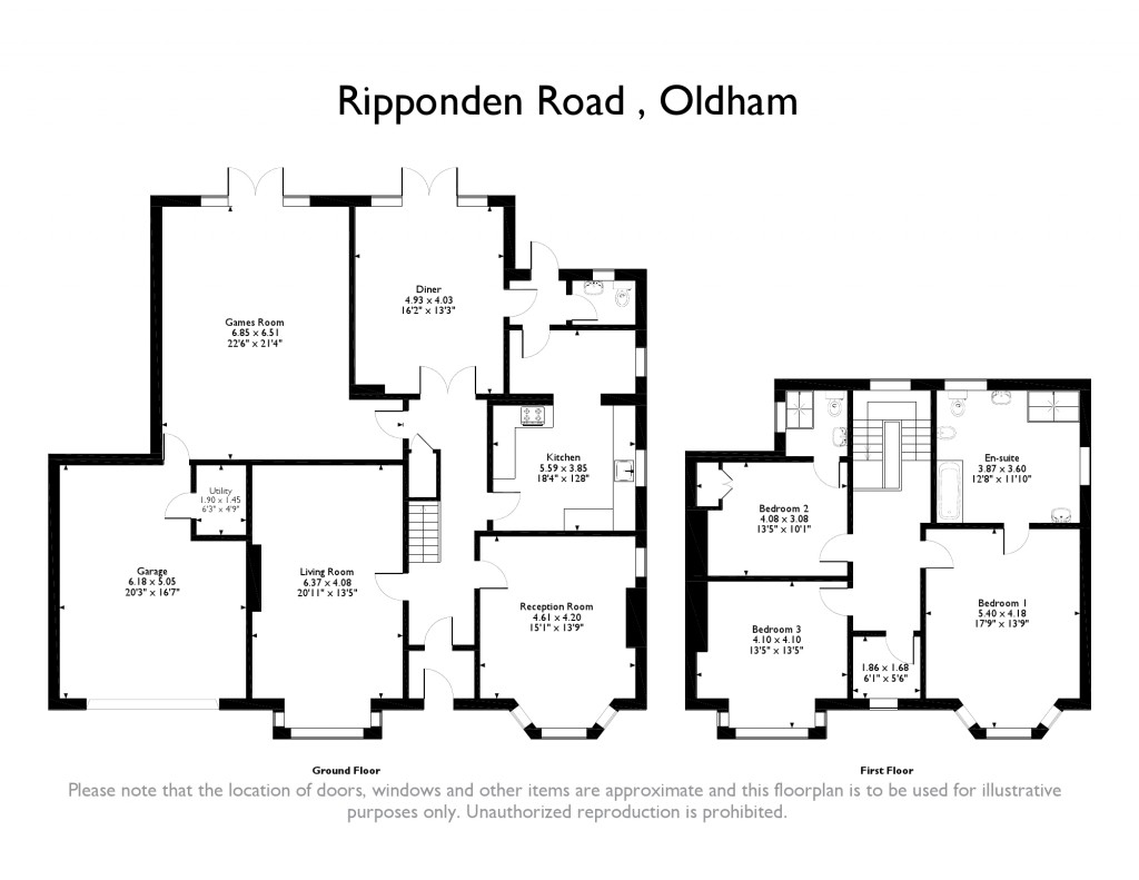 4 Bedrooms Detached house for sale in Ripponden Road, Oldham OL1
