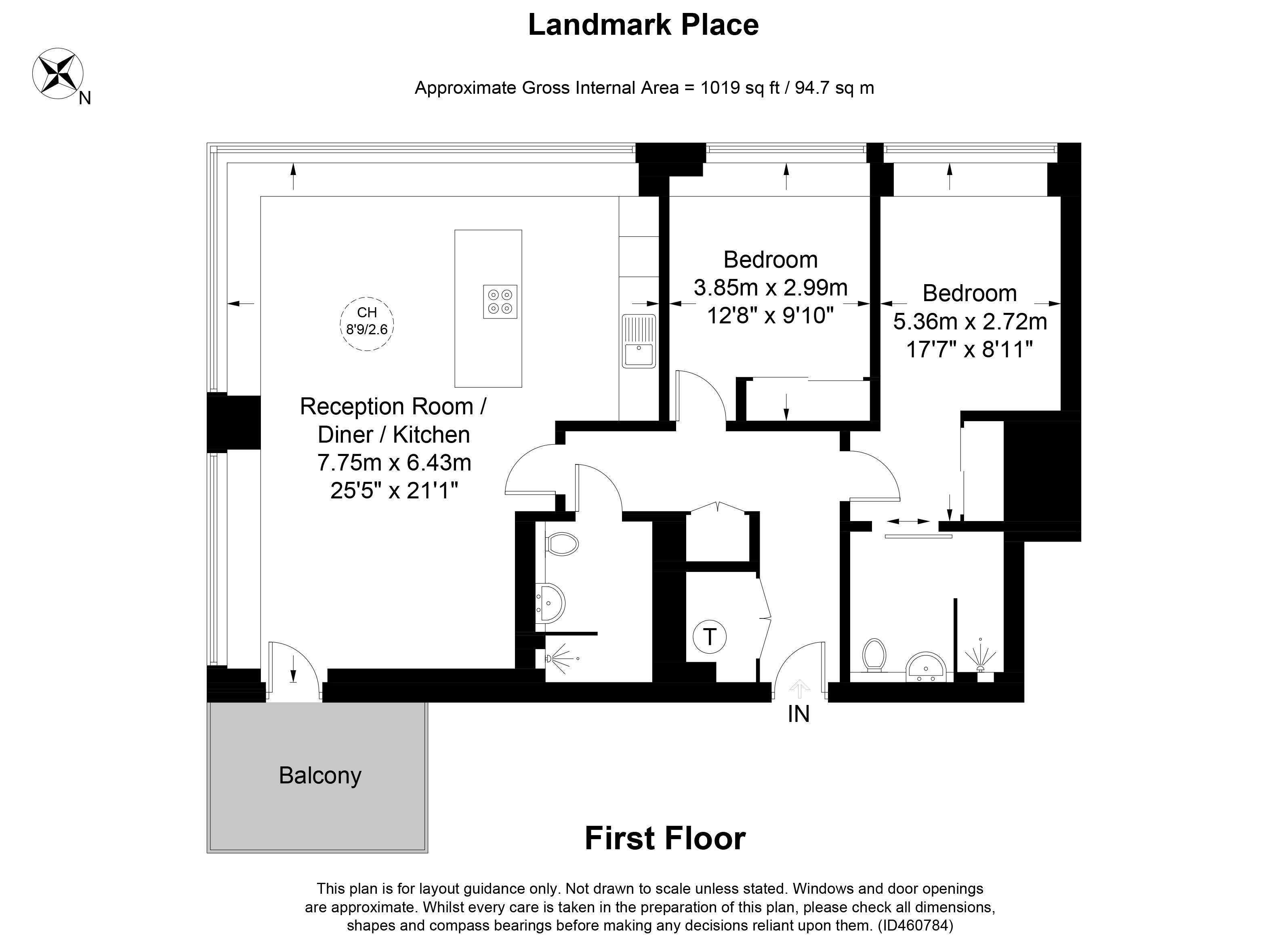 2 Bedrooms Flat for sale in Water Lane, London EC3