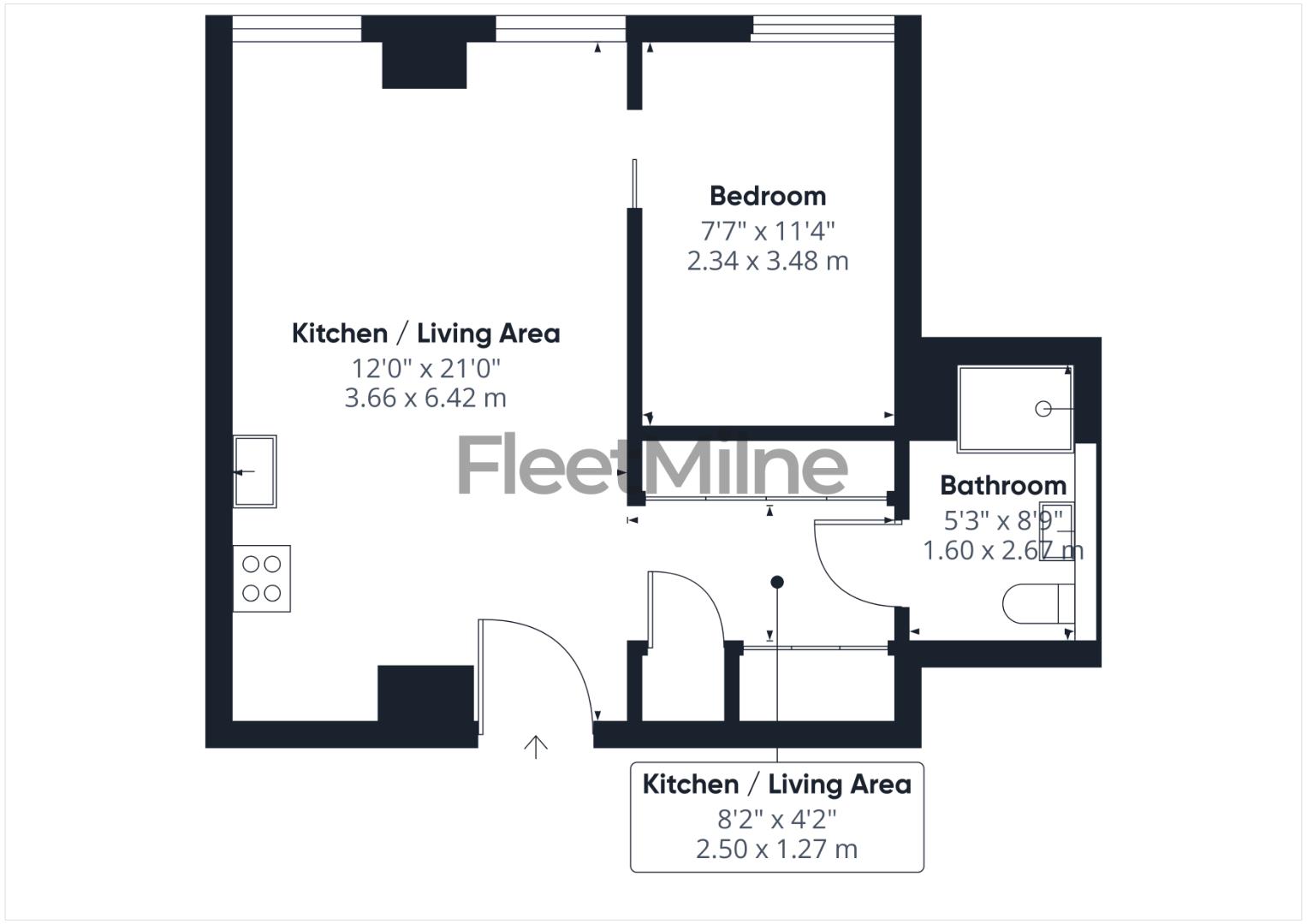 31, One Swallow Street, Birmingham floorplan