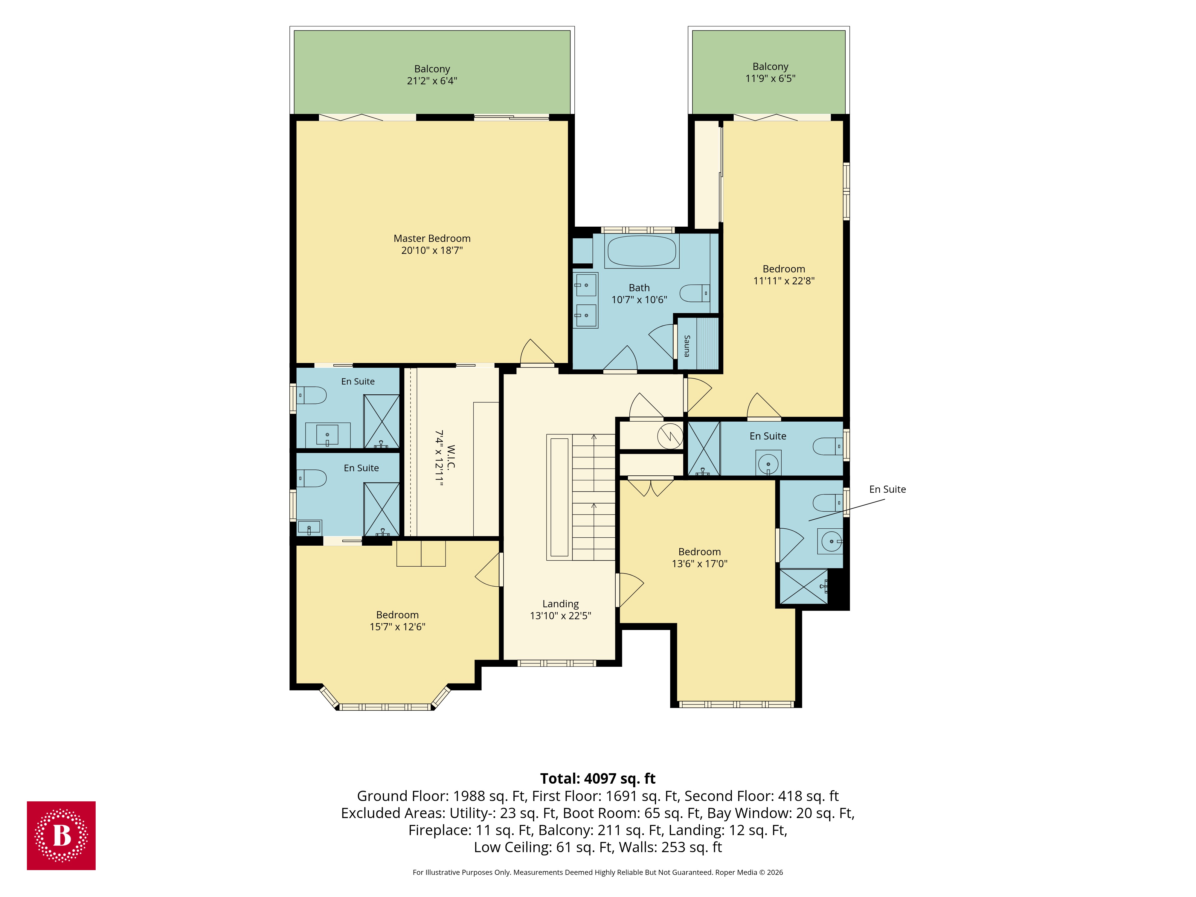 Langland Grove, Swansea floorplan