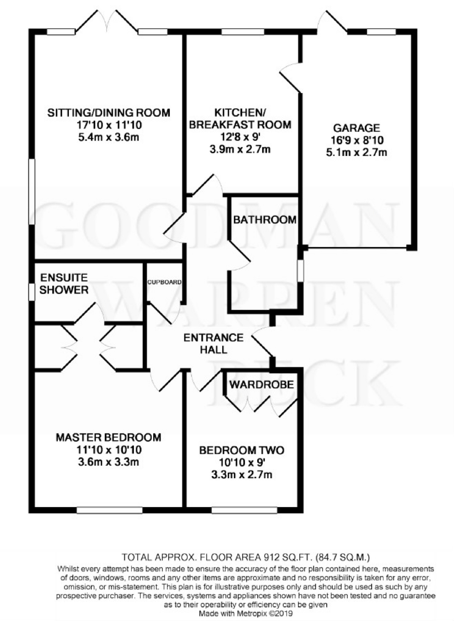 2 Bedrooms Detached bungalow for sale in Newall Tuck Road, Chippenham, Wiltshire SN15