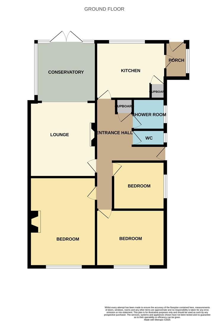 3, Twyford Close, Worthing floorplan