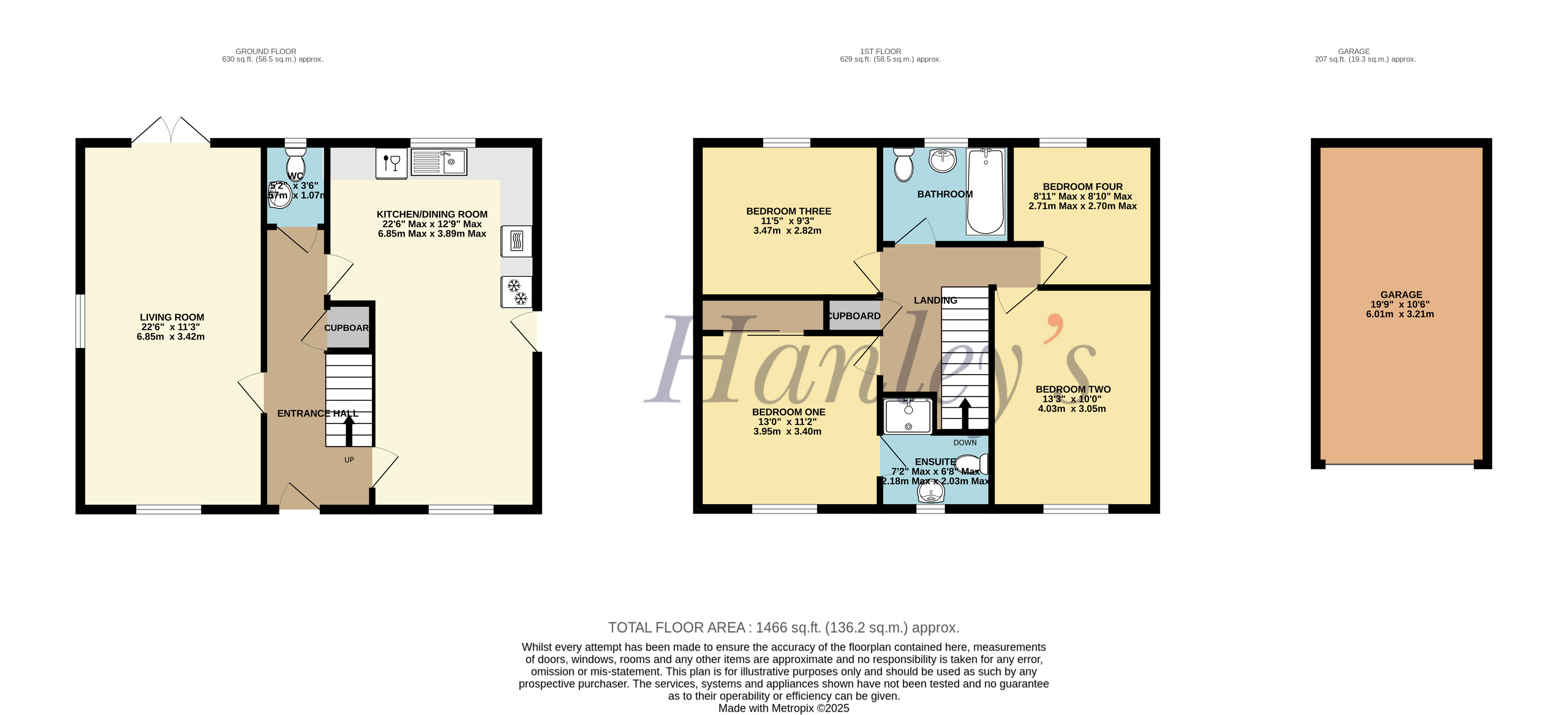 45, Hicks Close, Shrivenham floorplan