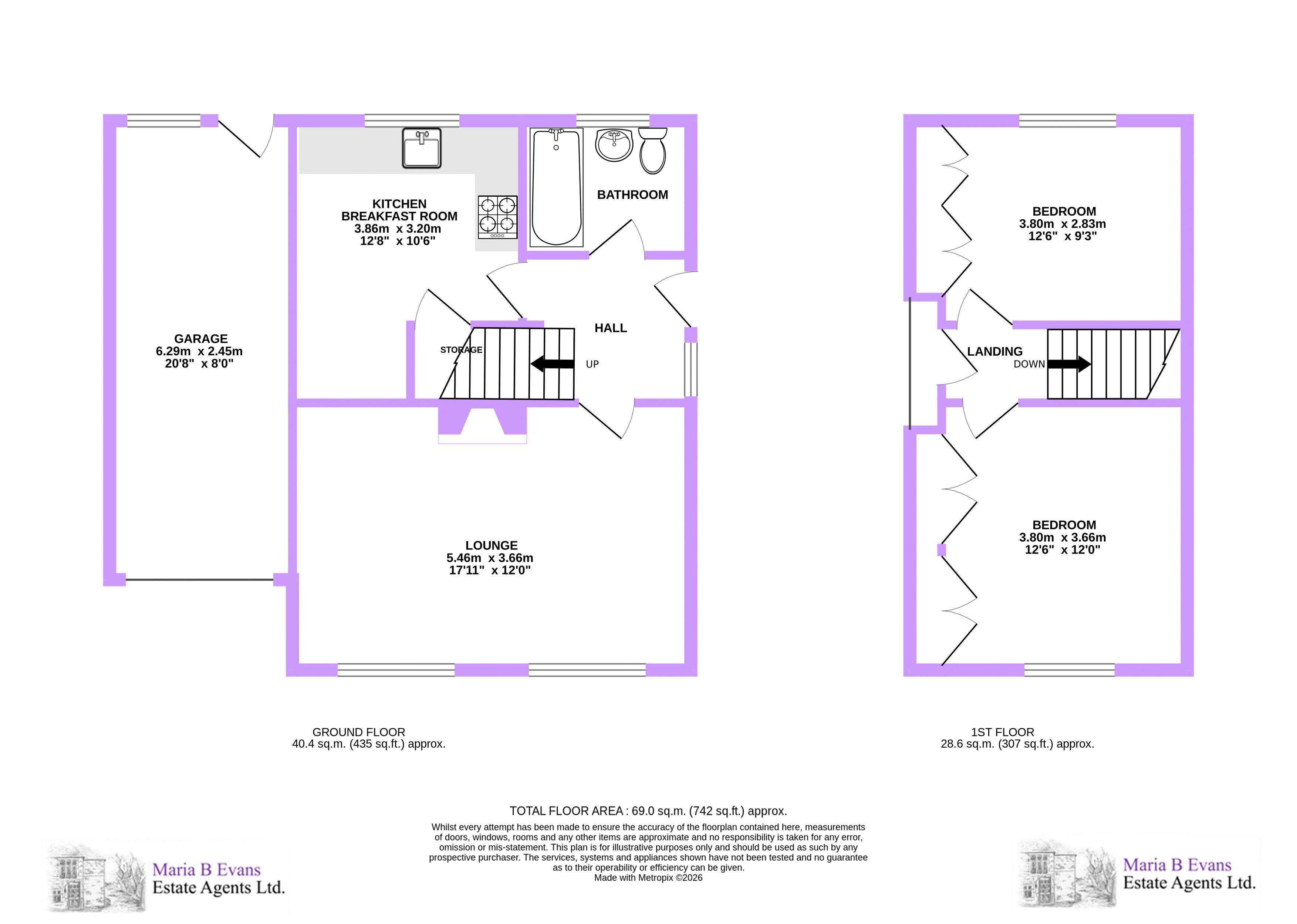 20, Manse Avenue, Wigan floorplan