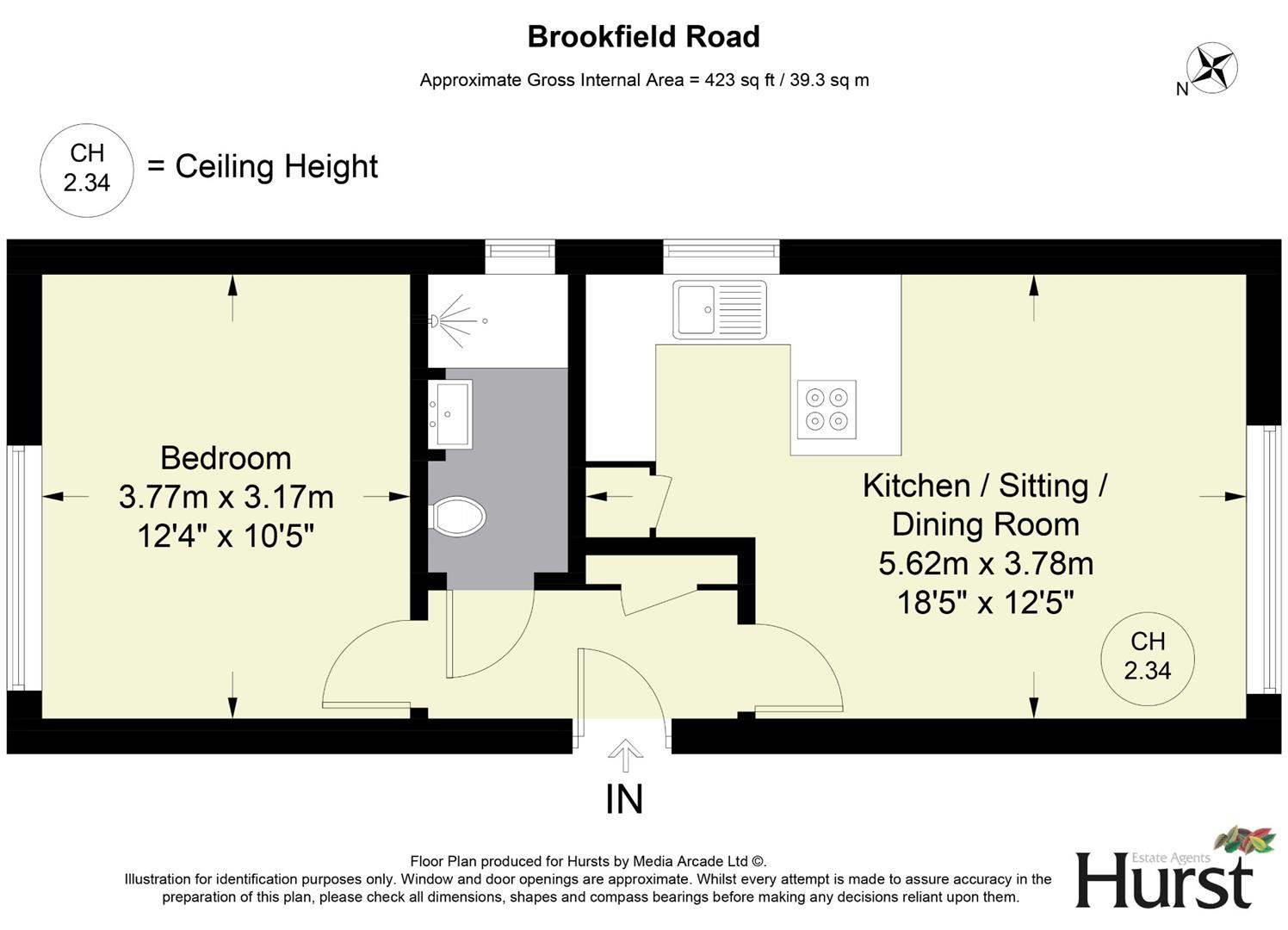 4 Lincoln House,, Brookfield Road, High Wycombe floorplan