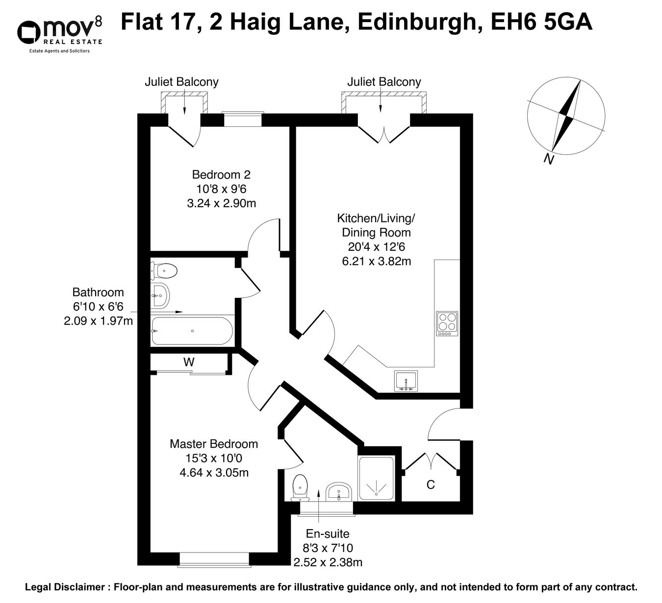 Haig Lane, Edinburgh floorplan