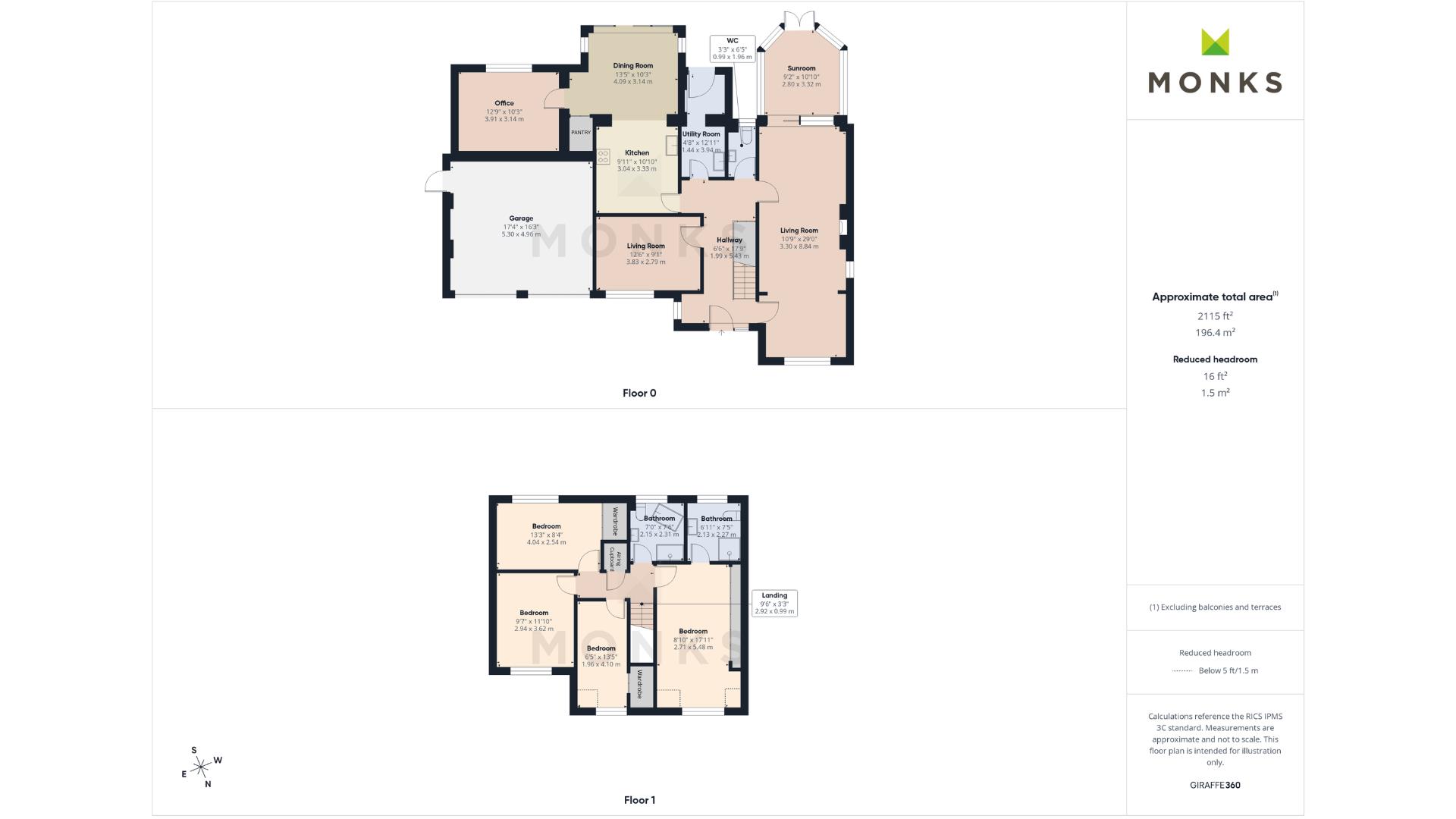 31, Hampton Rise, Oswestry floorplan