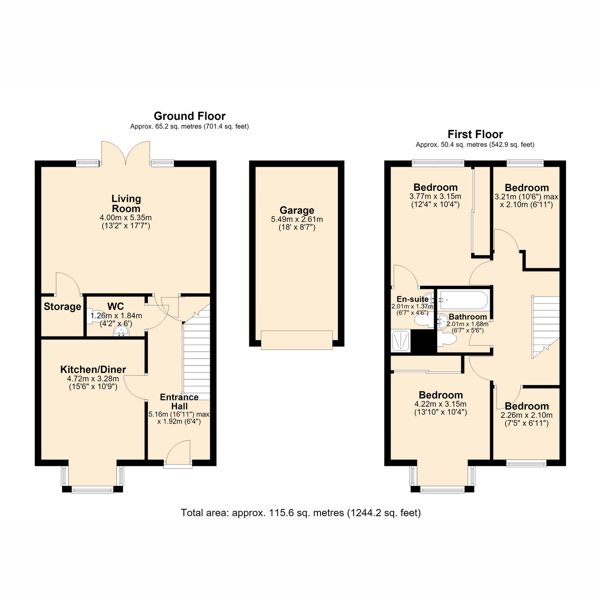 20, Proctor Avenue, Telford floorplan