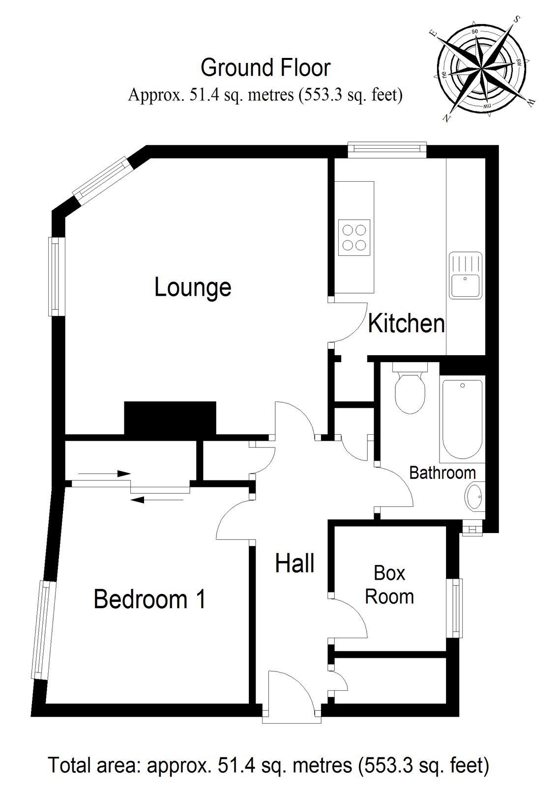 2 Bedrooms Flat to rent in 1A Cross Street, Scone, Perth PH2